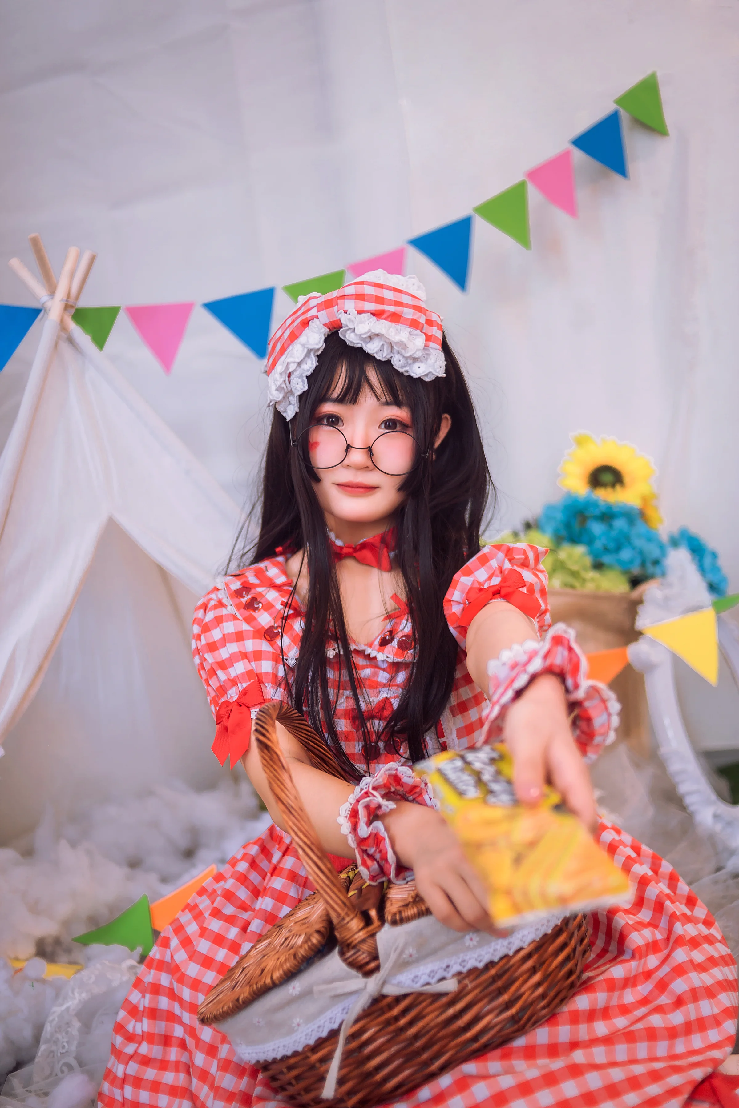 lolita私影，要一起野餐嘛？｜高清图片集