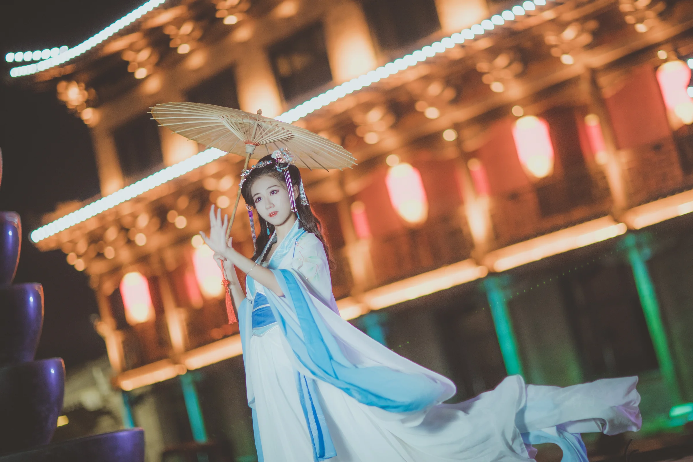 古风月拟人COS写真