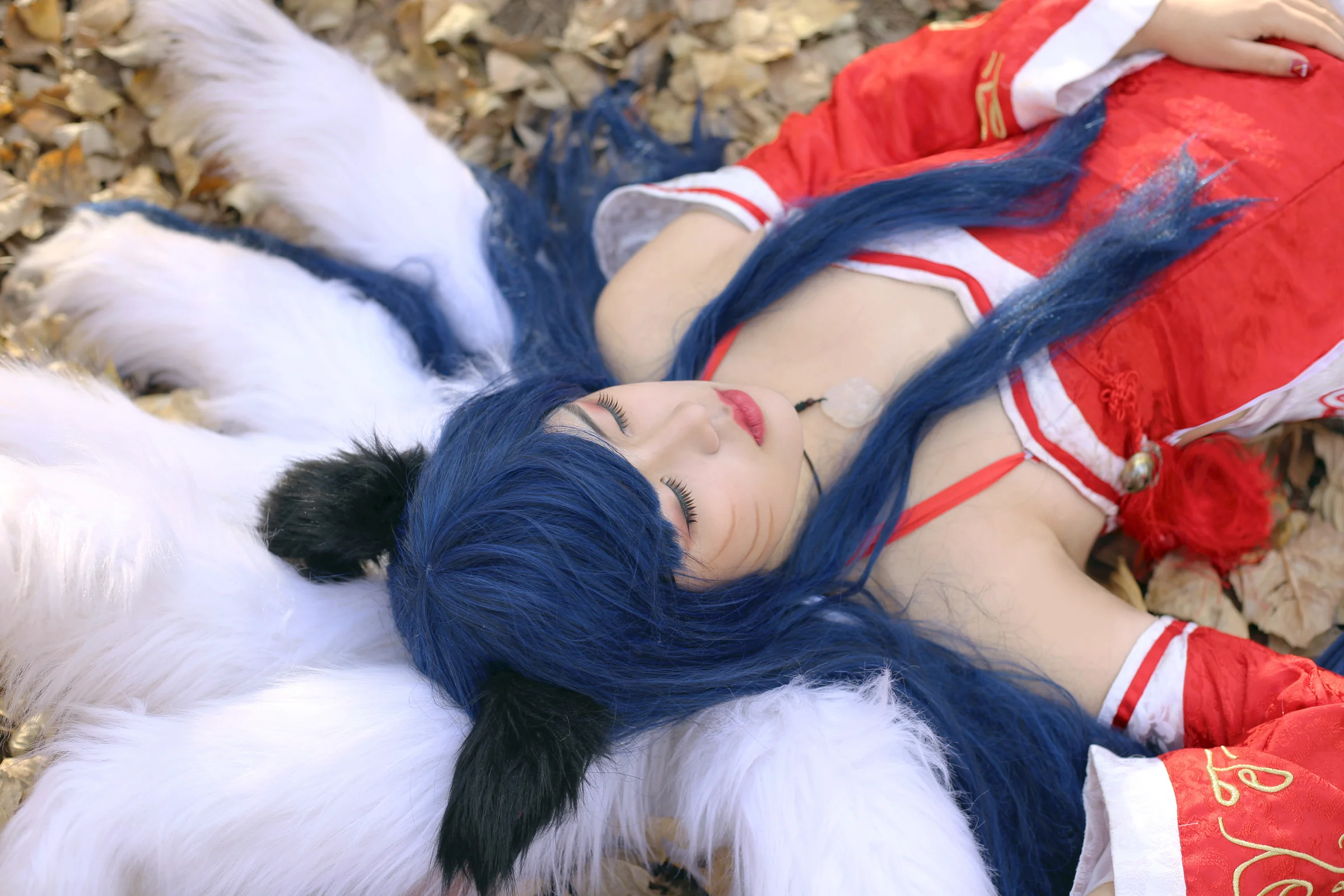 英雄联盟LOL 阿狸COS写真