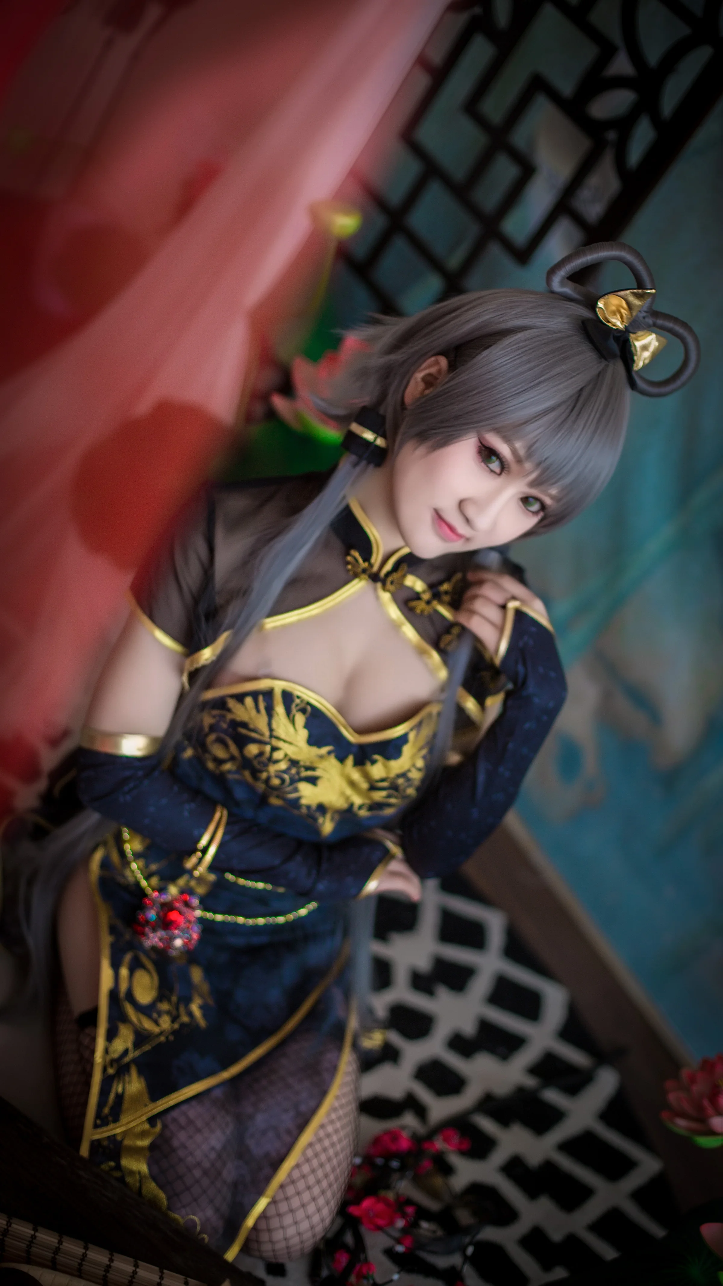 VOCALOID金丝雀洛天依COS写真