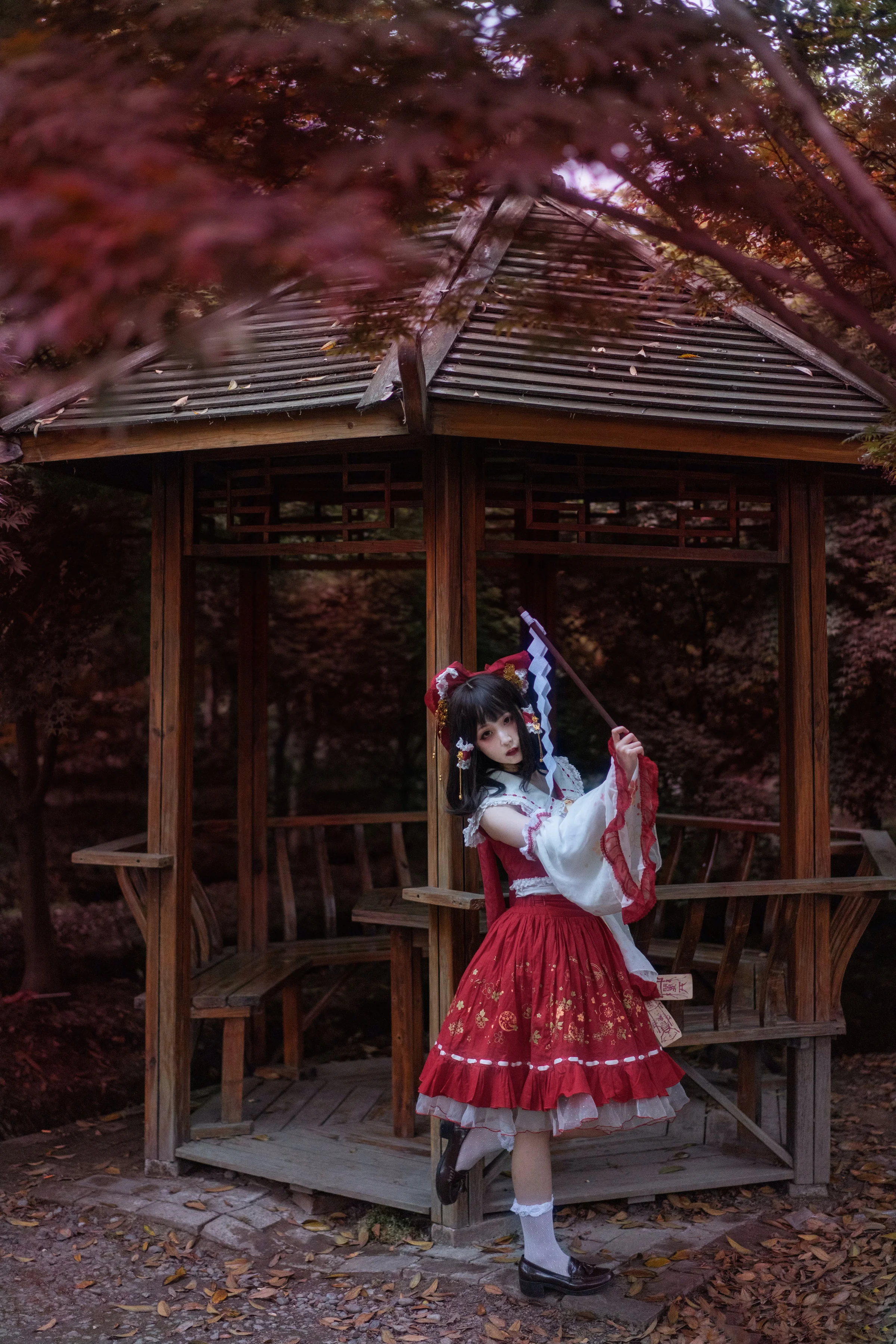 东方project博丽灵梦COS写真