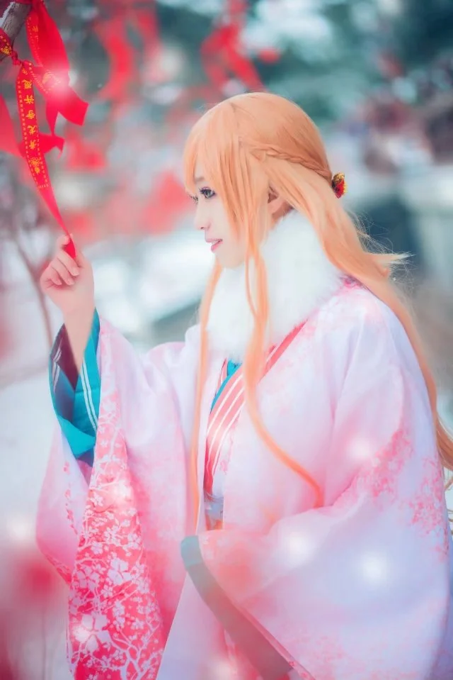 刀剑神域 亚斯娜COS写真