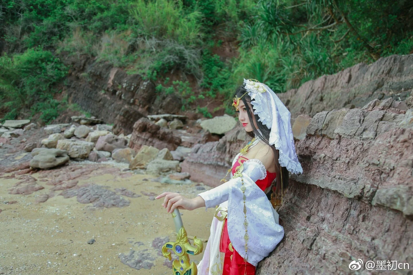 剑网情缘网络版三 明教朔雪喵姐COS写真