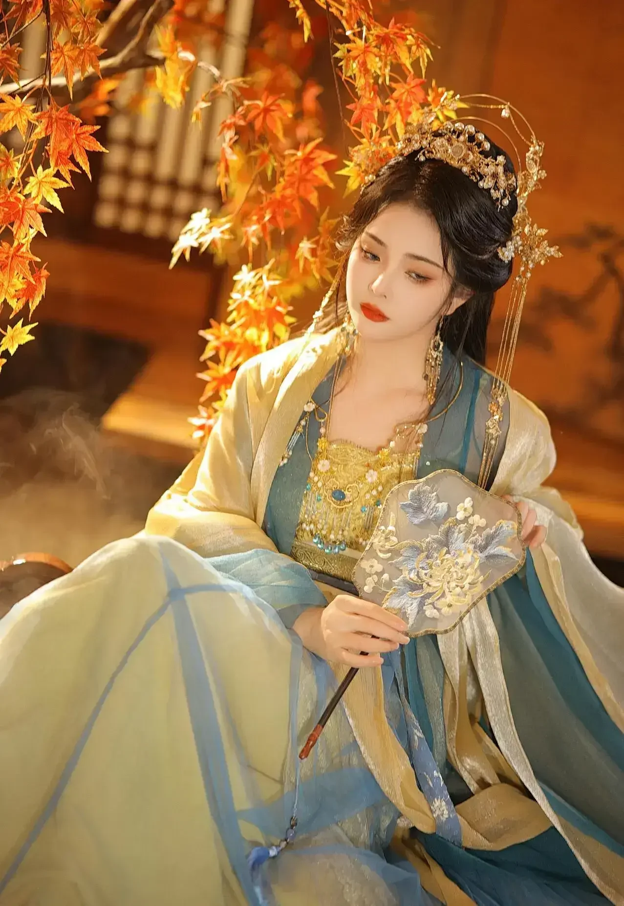 苏嫣嫣阿姨 – 白茶清欢｜高清图片集