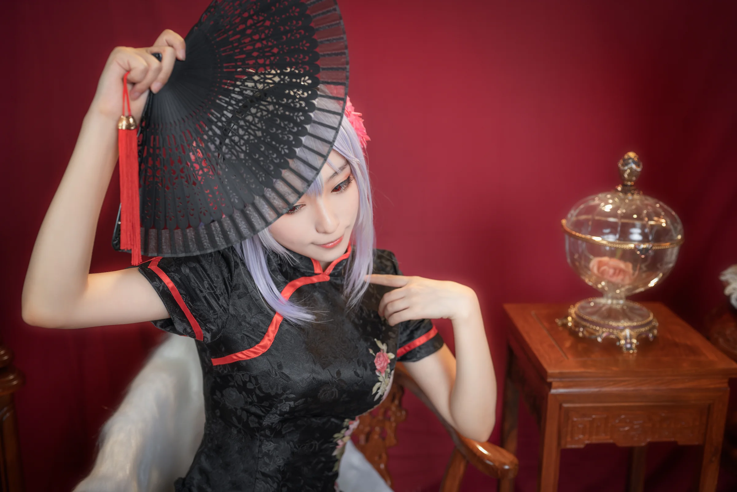 弱音 旗袍 COS写真 初音未来