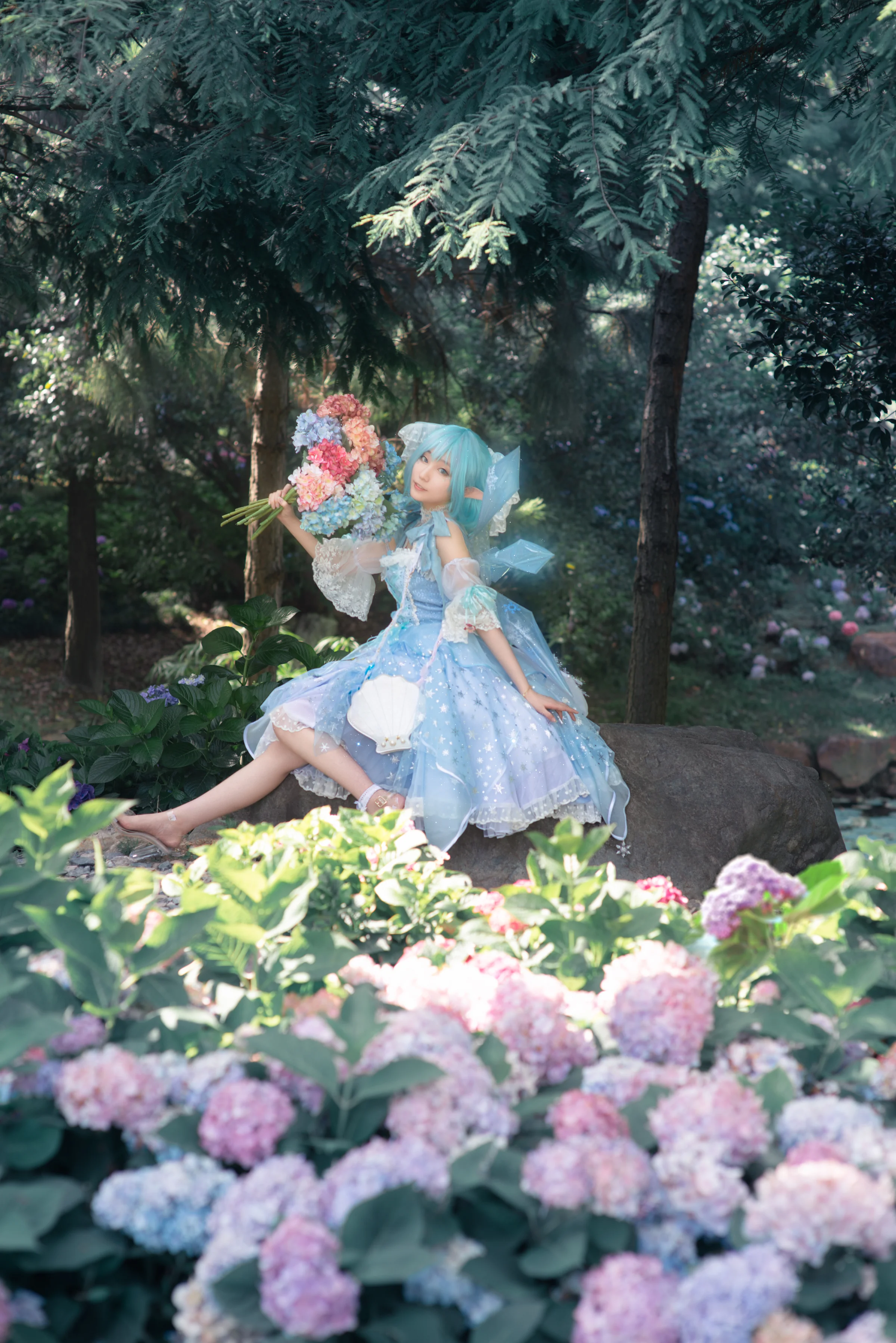 东方project 琪露诺 COS写真