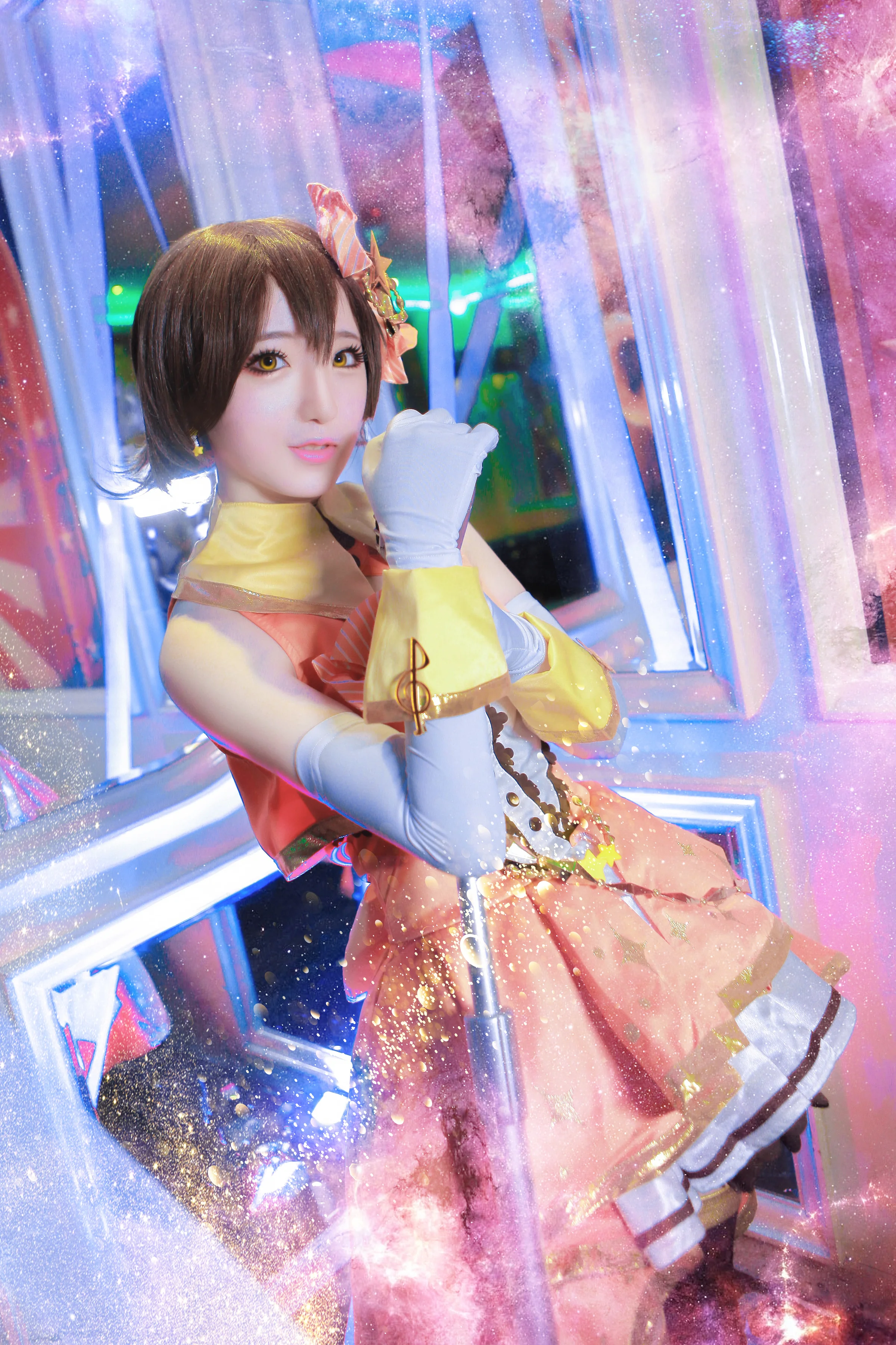 偶像大师灰姑娘女孩本田未央COS写真