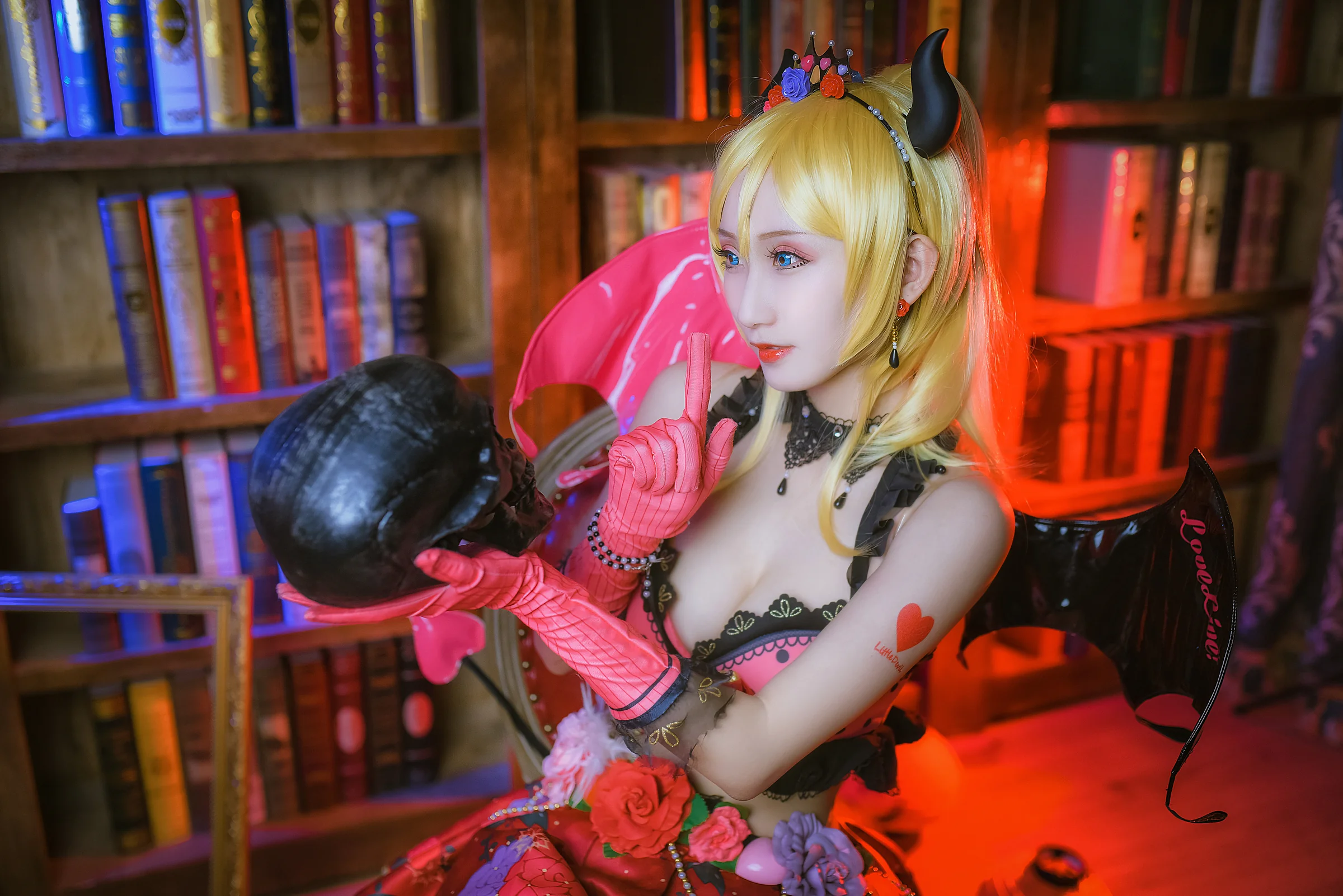 LoveLive 小恶魔觉醒绘里 COS写真