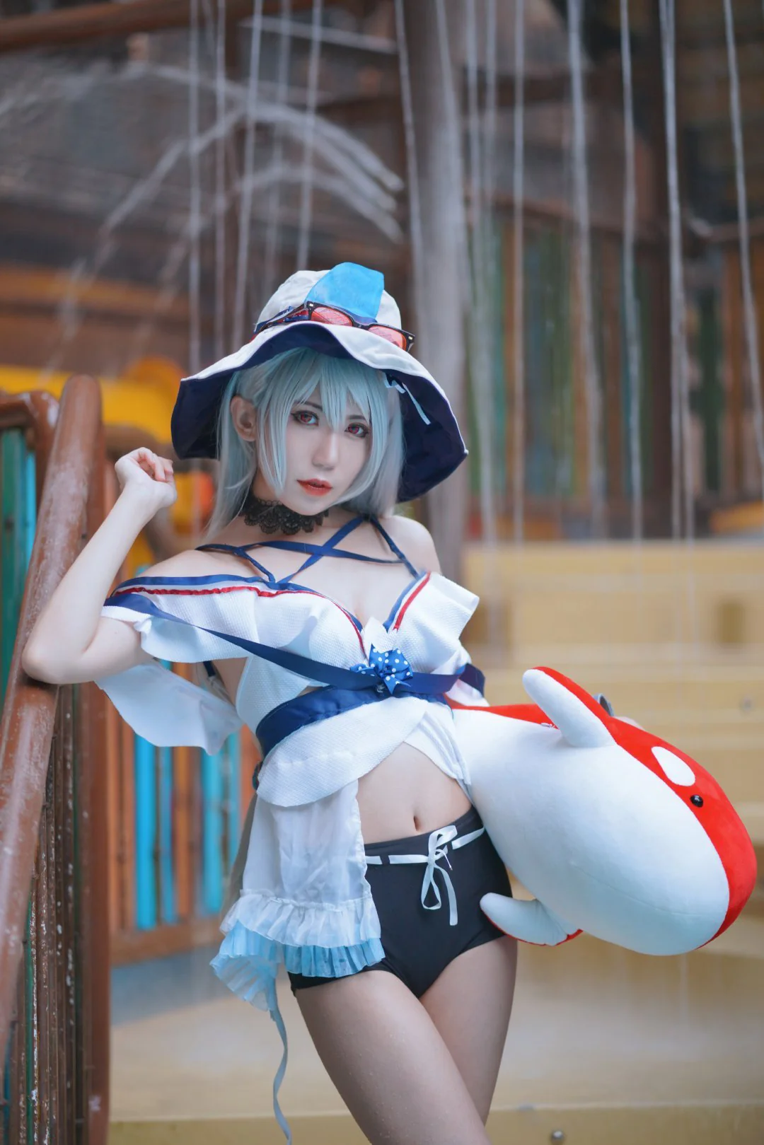 明日方舟 斯卡蒂COS写真