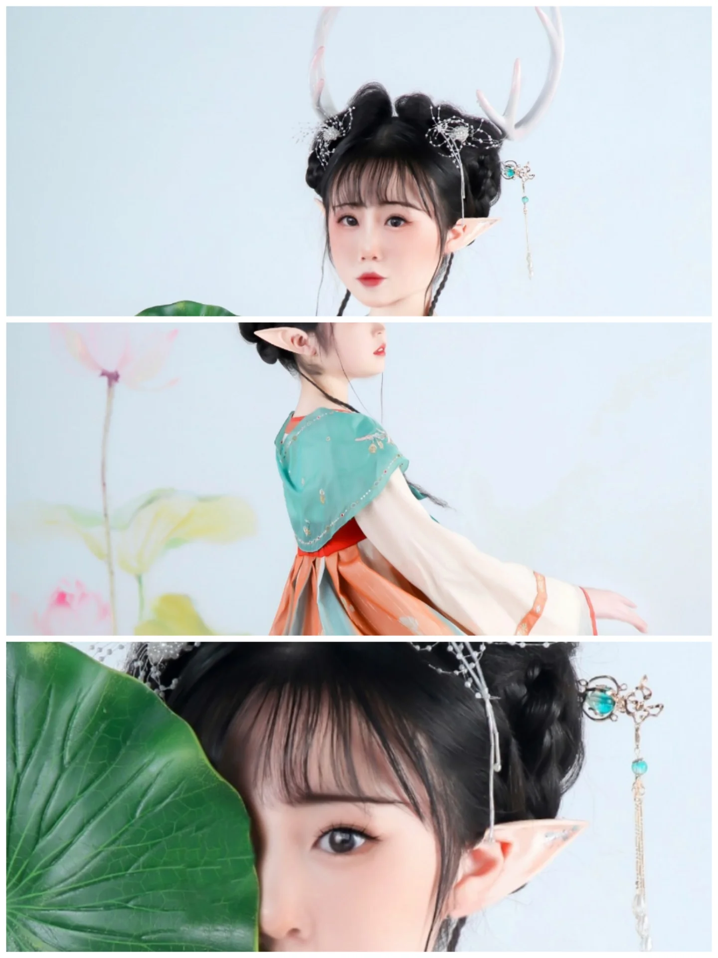 王者荣耀 瑶遇见神鹿COS写真