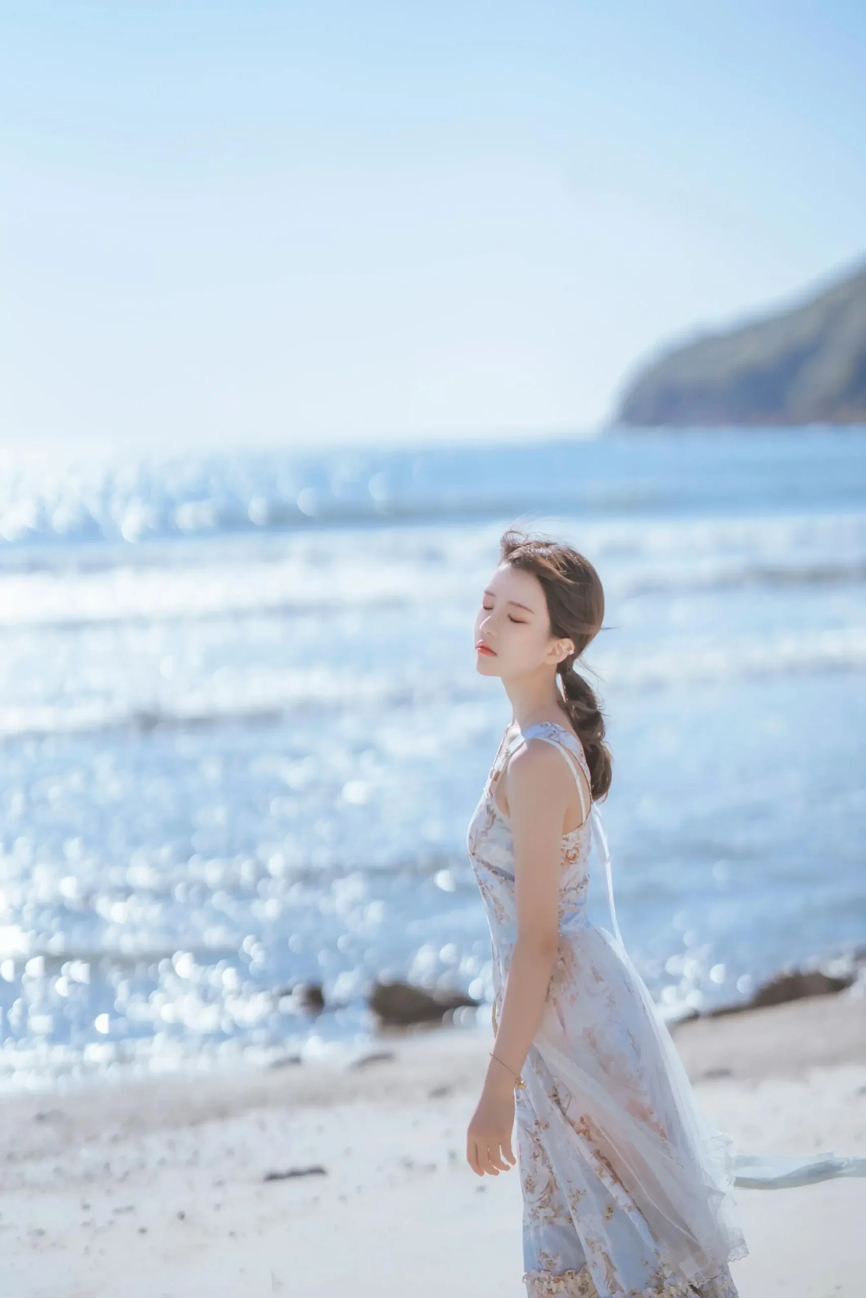 桜桃喵 – 发光的海｜高清图片集