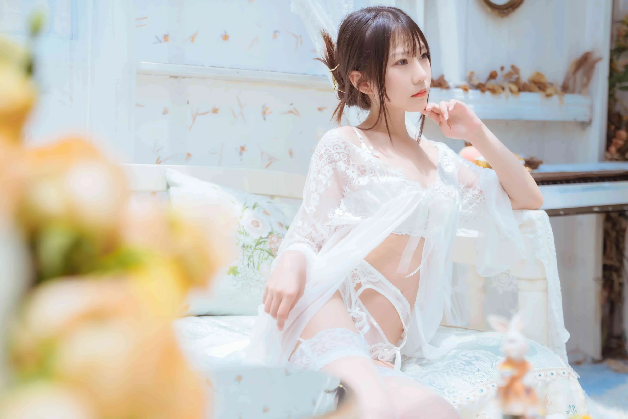 香草喵露露-玻璃房少女[79P-1.13G]｜高清图片集