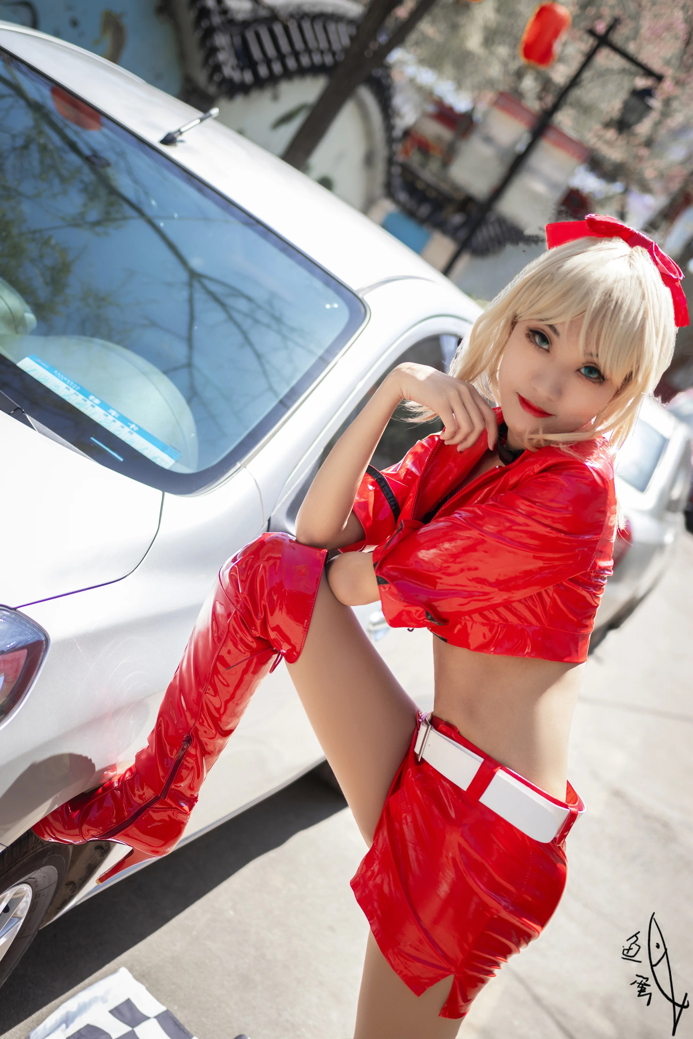 FATE 赛车尼禄COS写真