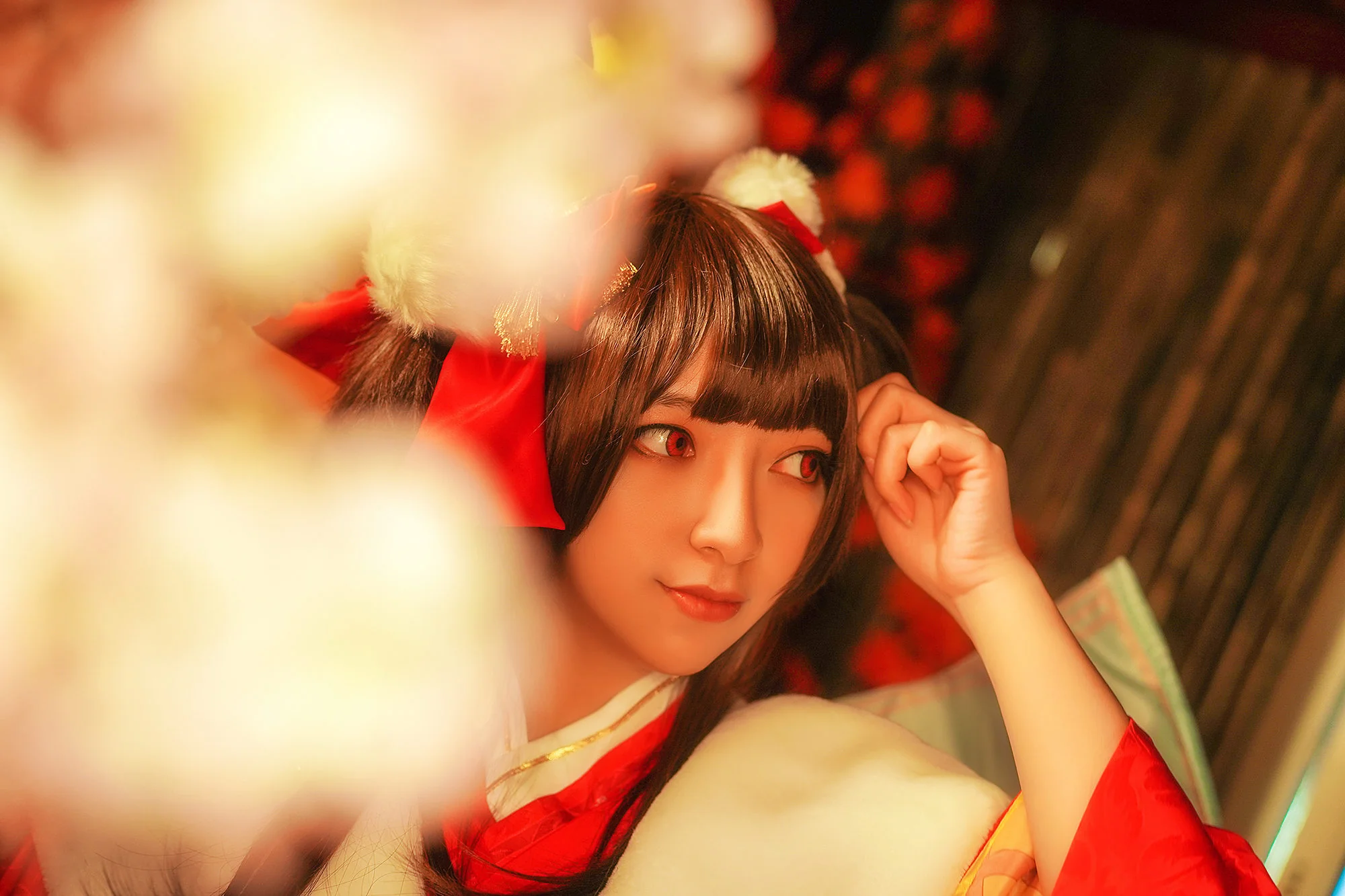 TYA事务所 阴阳师 神乐 莺燕鸣樱 COS写真