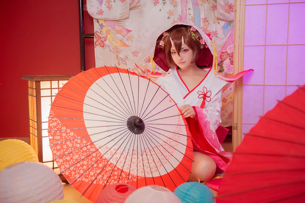桃花妖COS写真