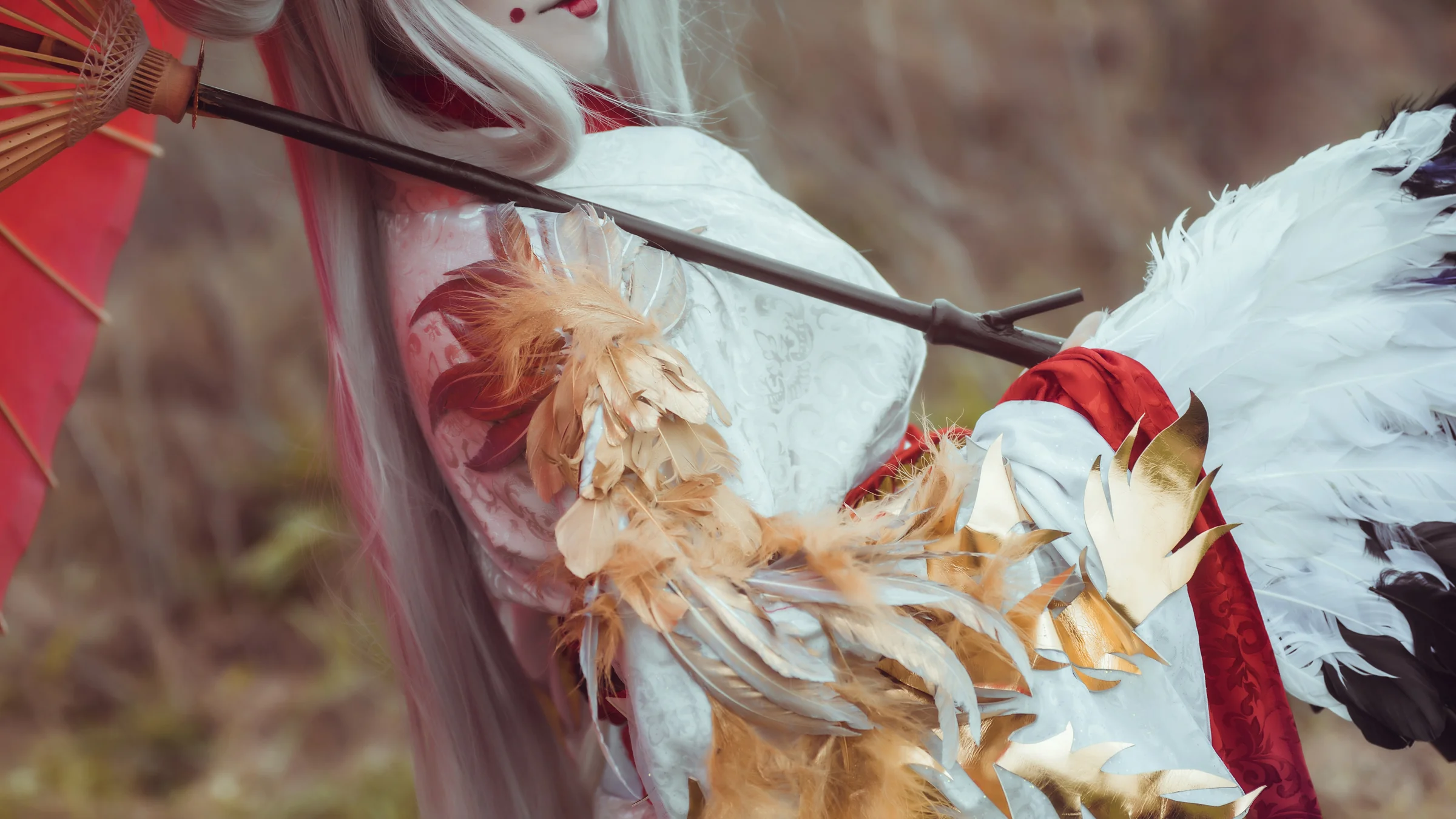 阴阳师手游——姑获鸟·金鸾鹤羽COS写真