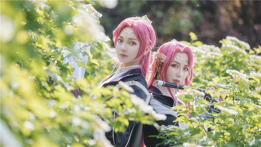 【梦间集】=绝情谷里情相依=君子剑·淑女剑COS写真