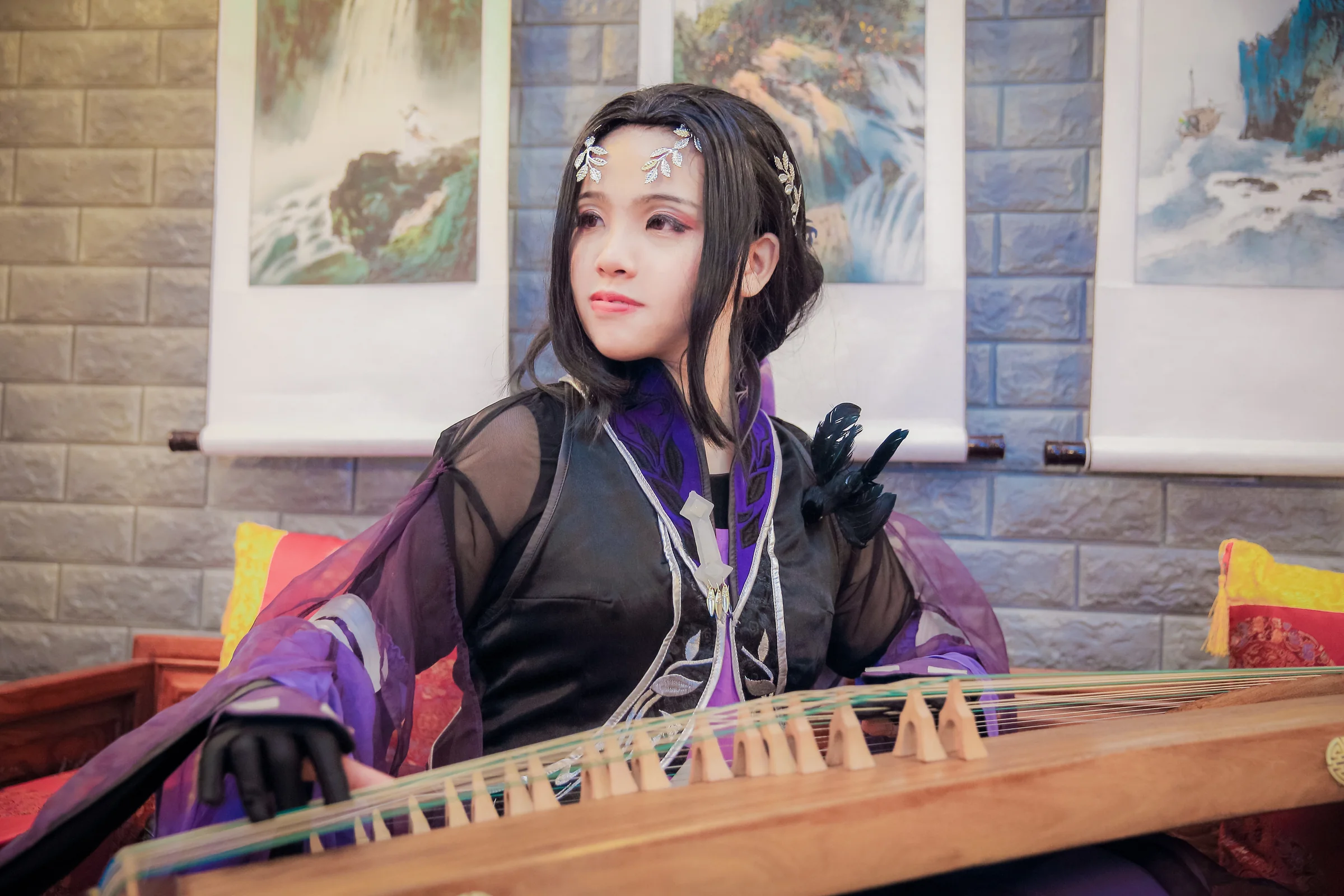 剑侠情缘叁万花成女COS写真