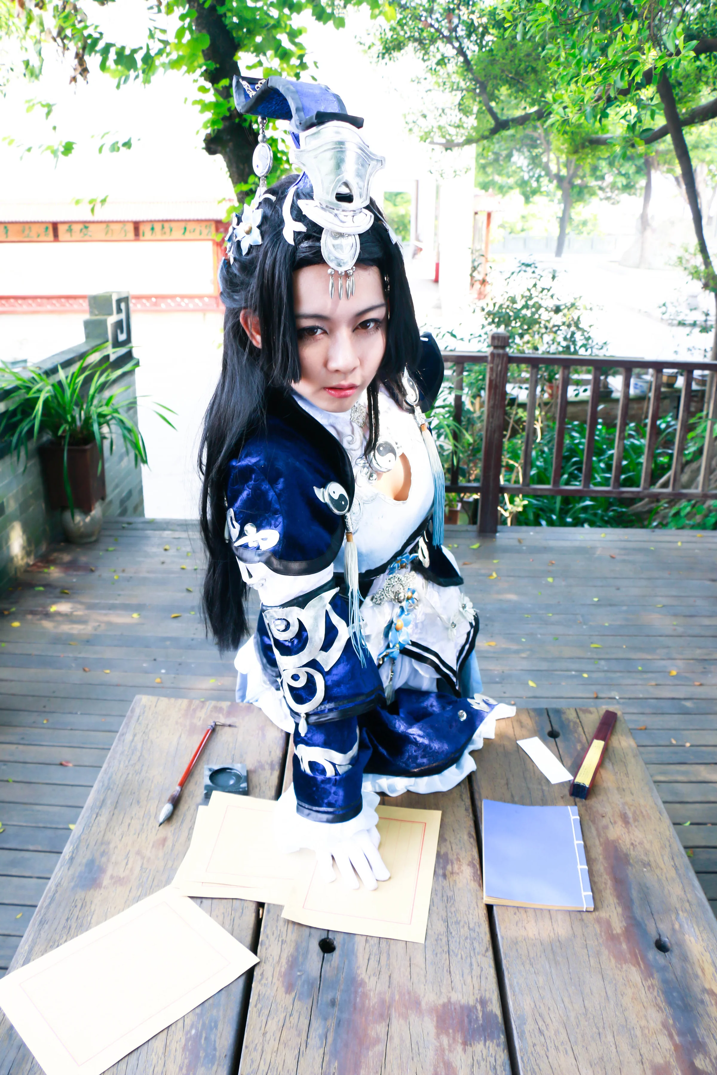 剑侠情缘叁纯阳成女COS写真