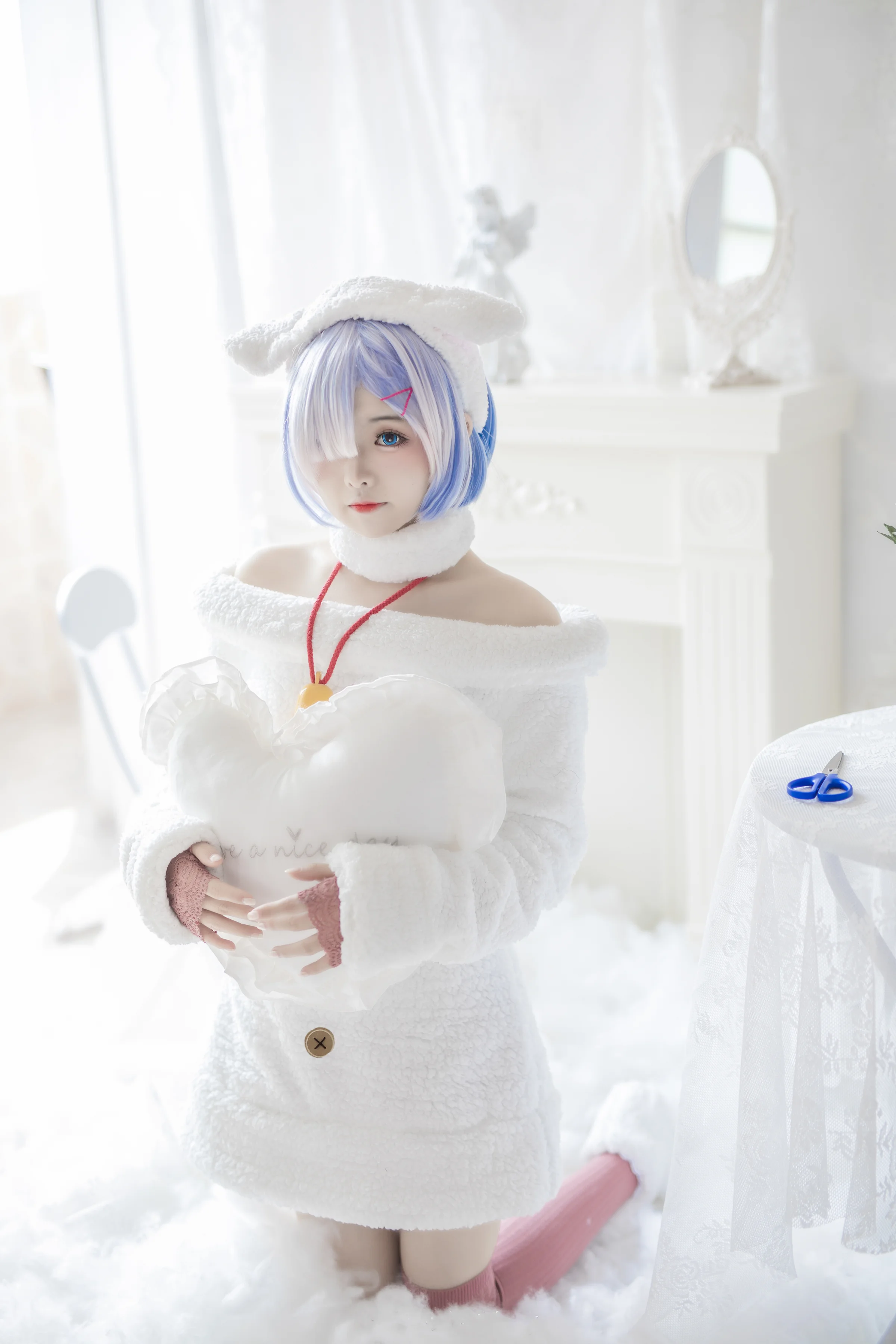 蕾姆小绵羊COS写真