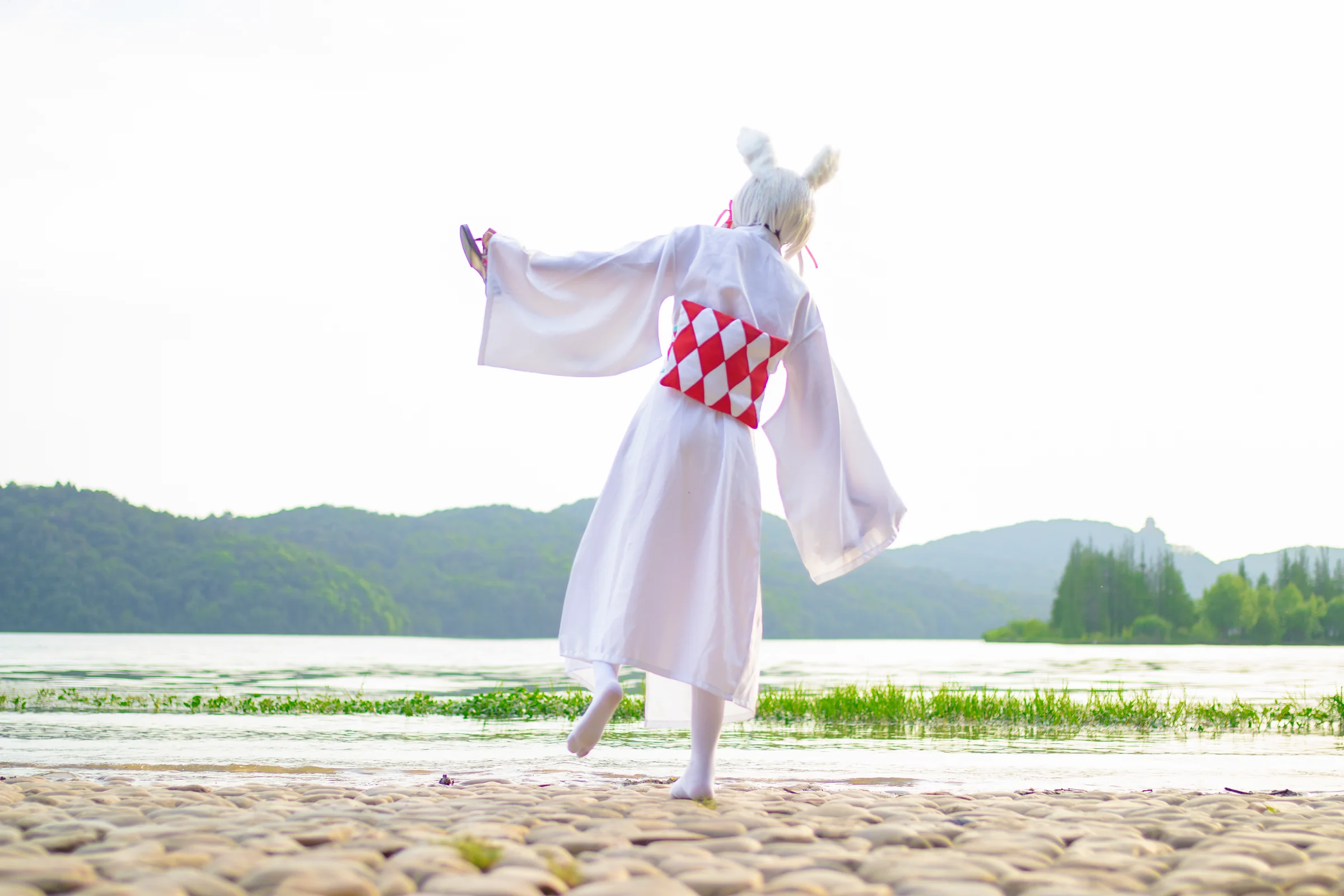 阴阳师山兔COS写真