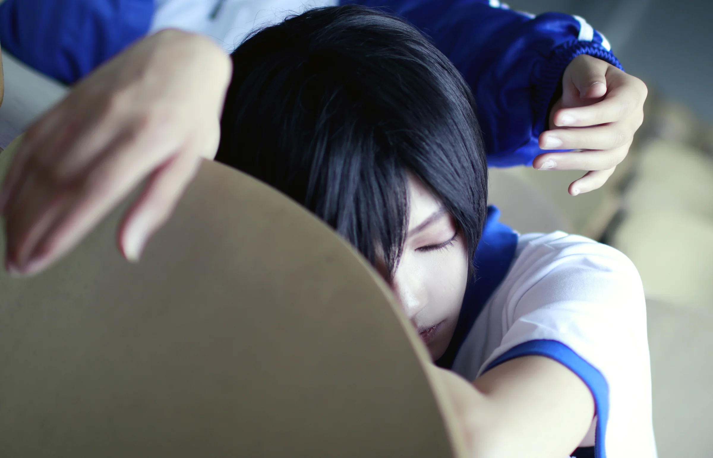 伪装学渣贺朝&谢俞COS写真