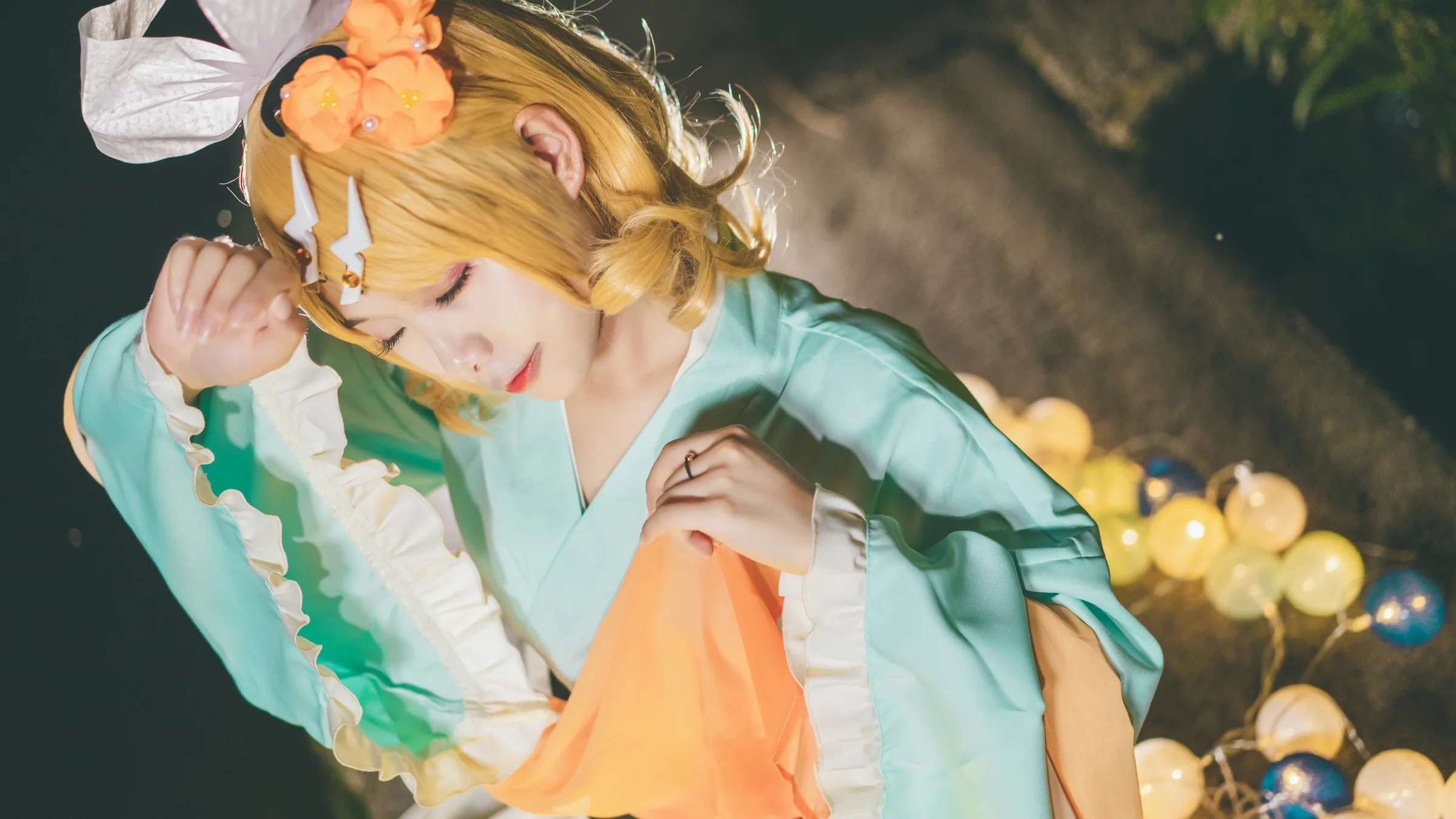 VOCALOID 镜音铃COS写真