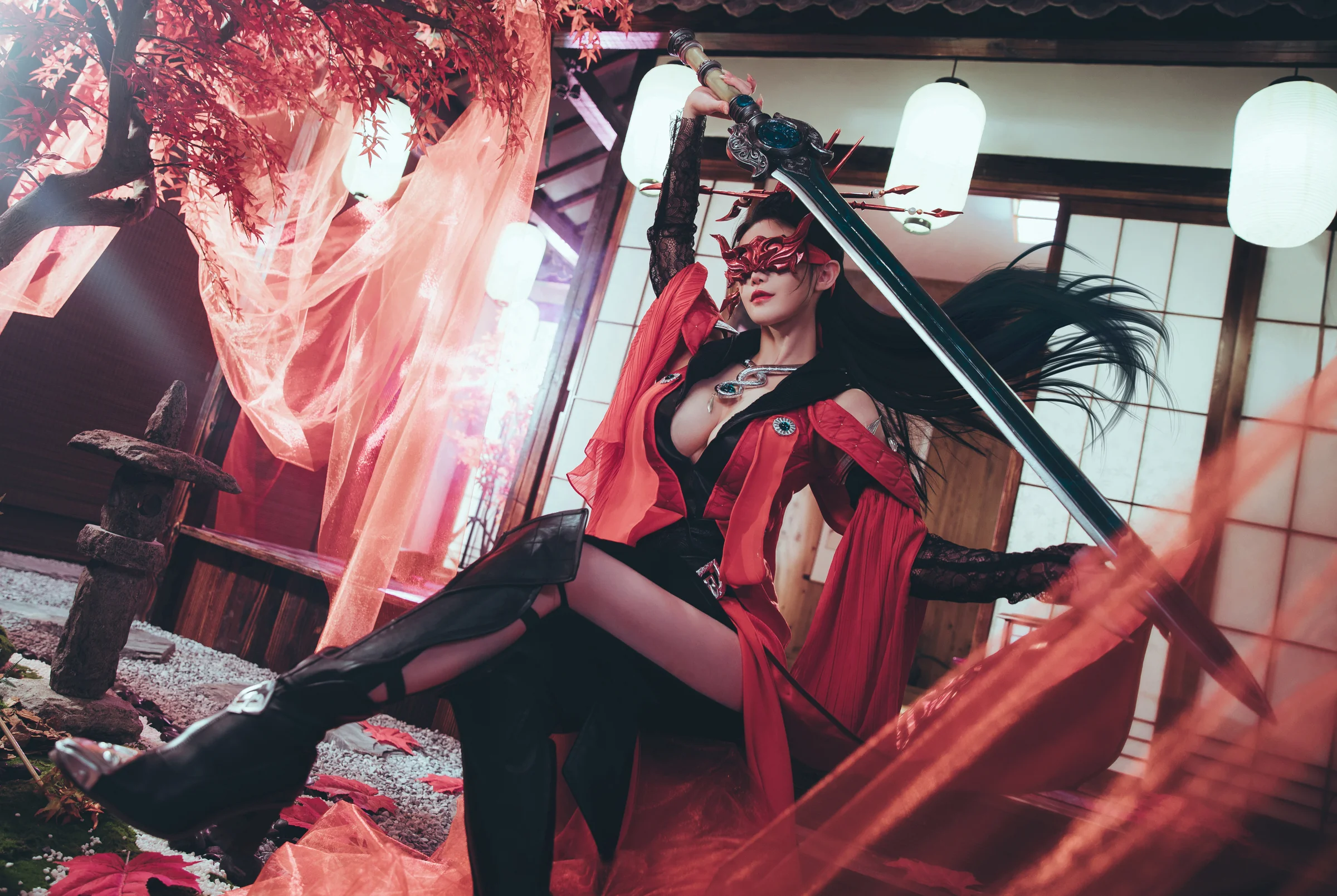 永劫无间 宁红夜COS写真