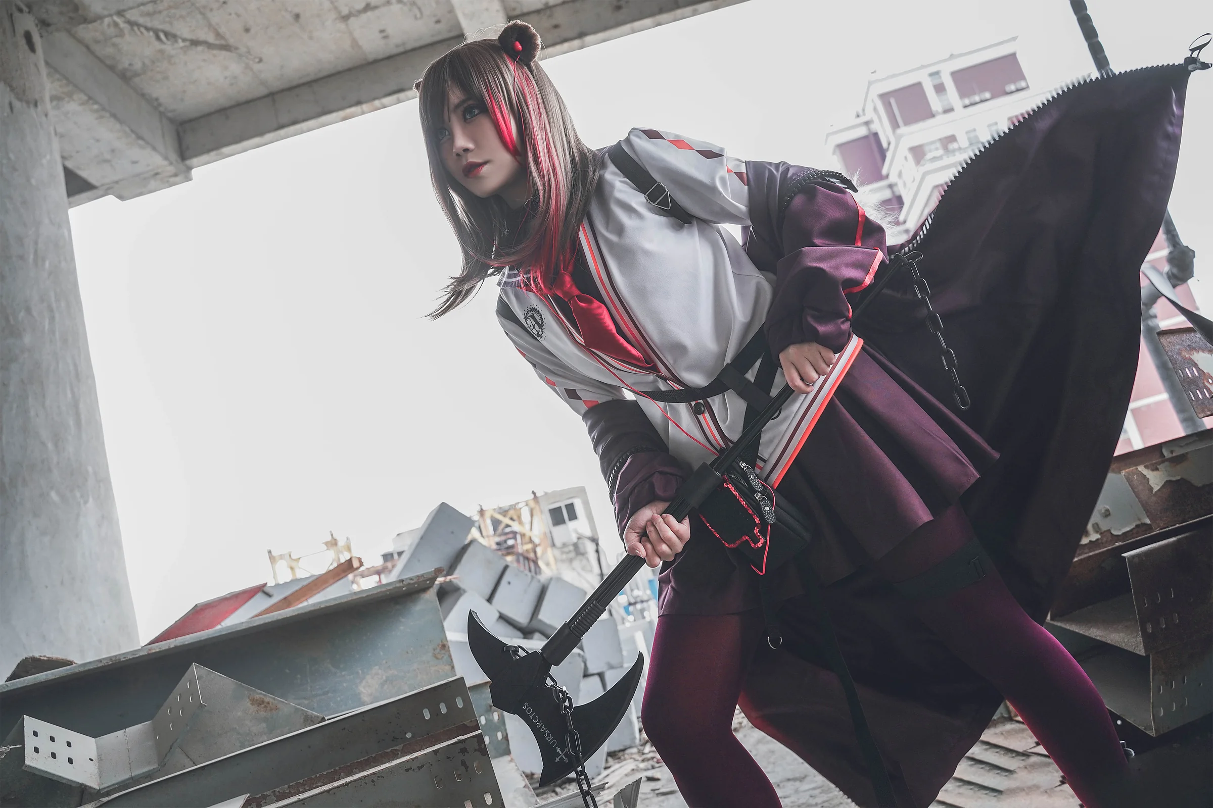 《明日方舟》凛冬 真理COS写真