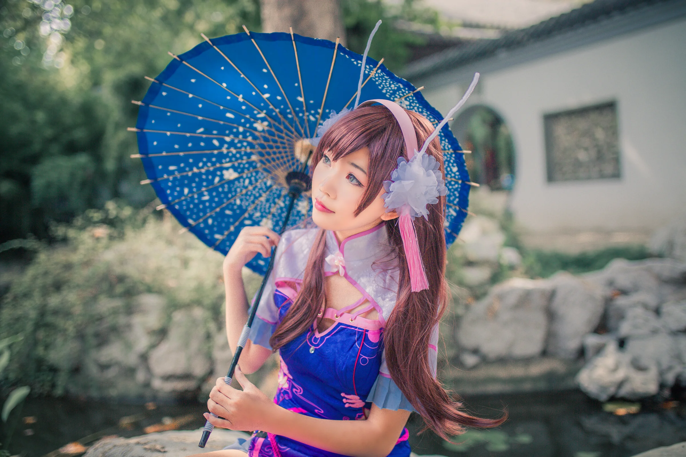 守望先锋 Dva COS写真