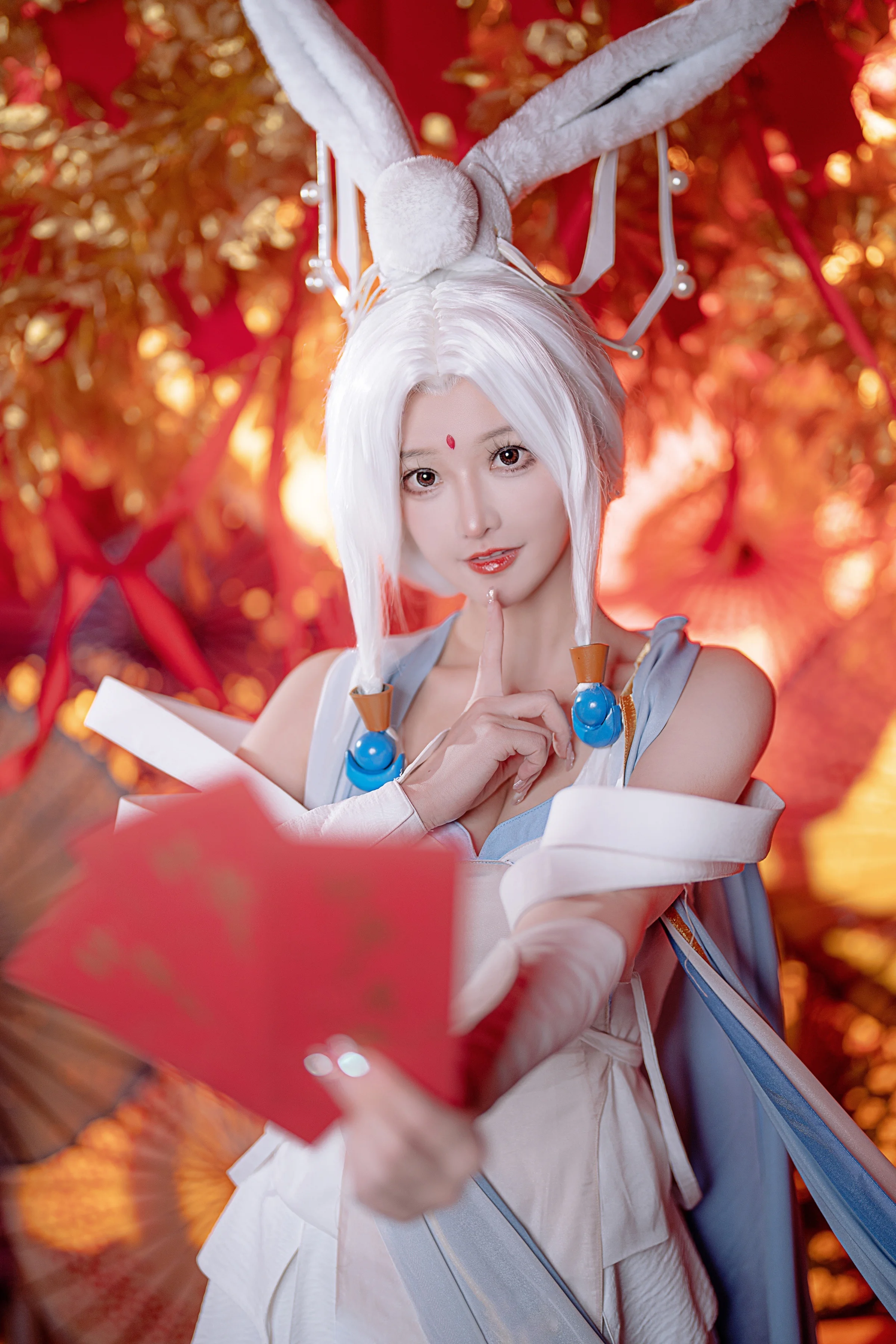 《神仙道3》广寒仙子COS写真