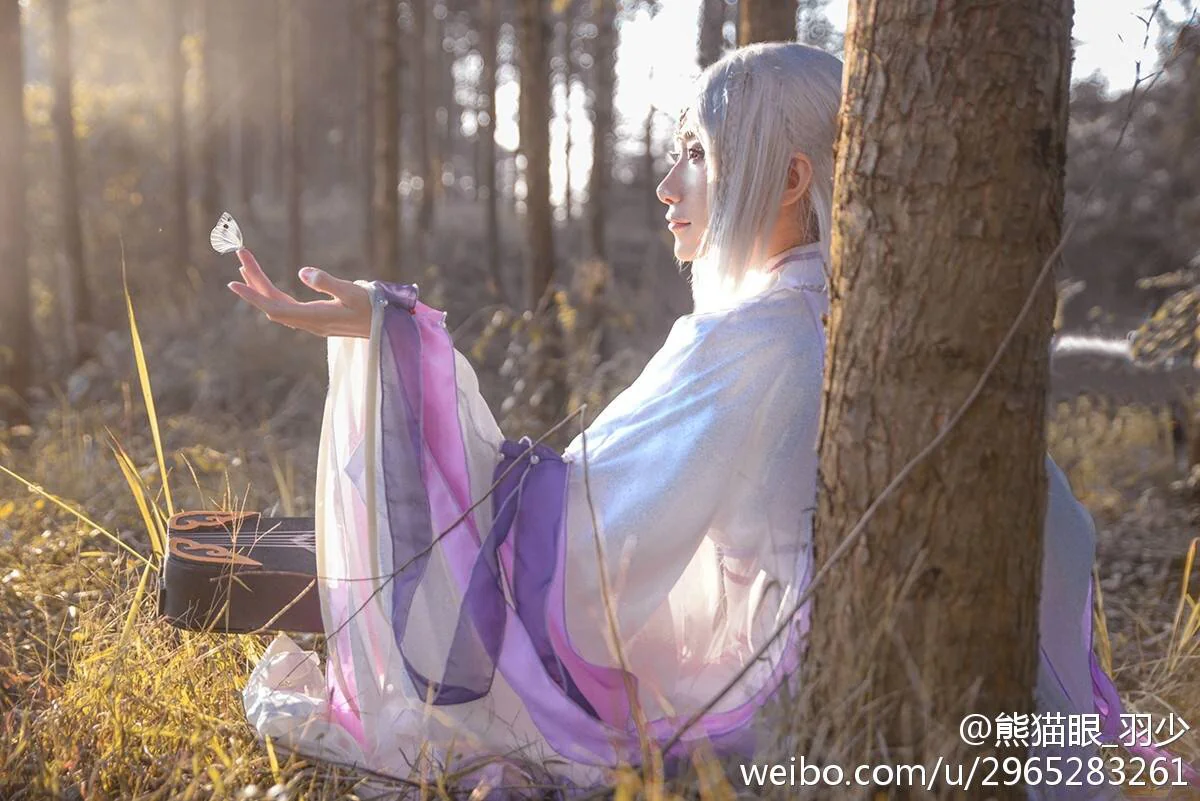 等你到三十五岁 琴师COS写真
