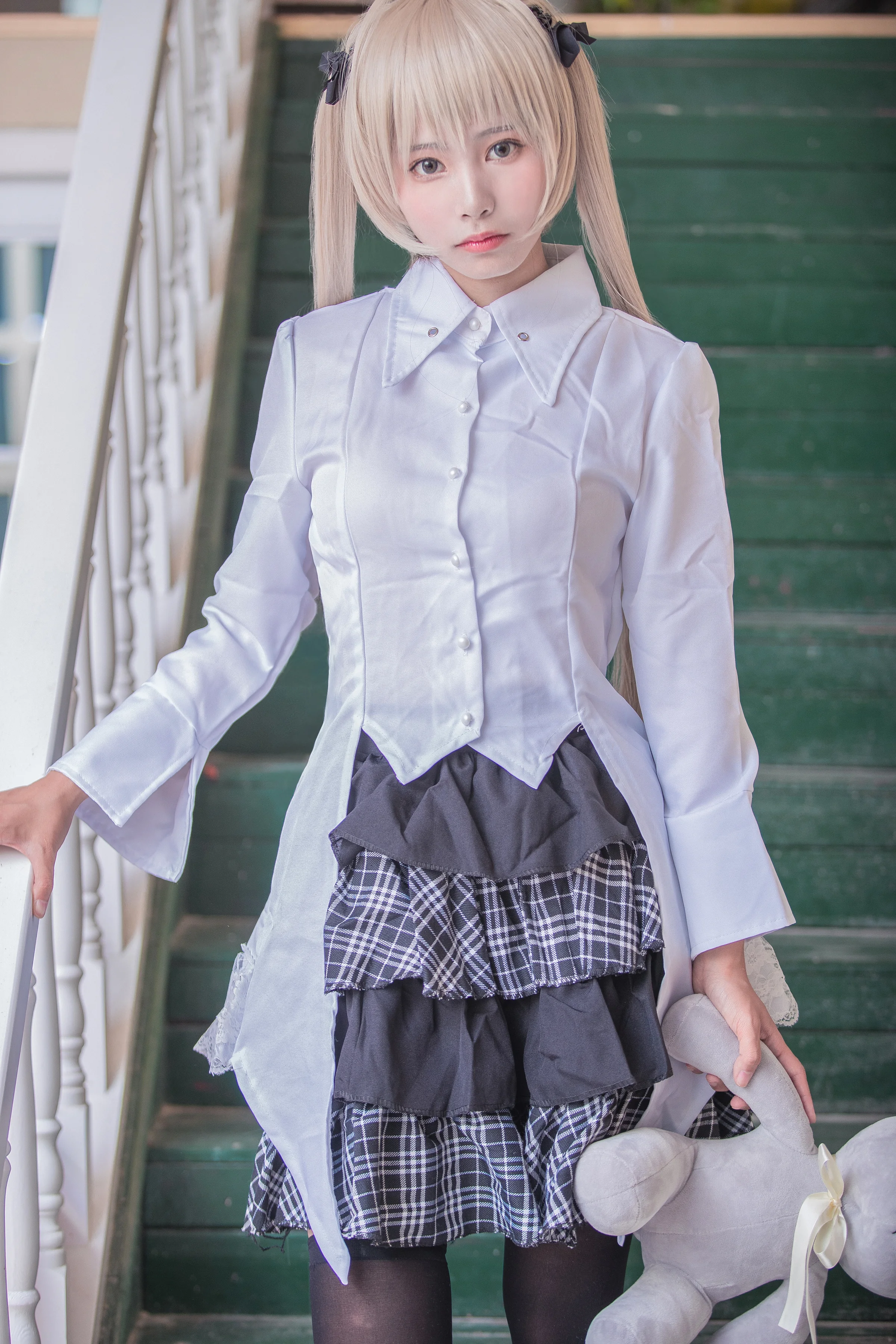 缘之空穹妹常服COS写真