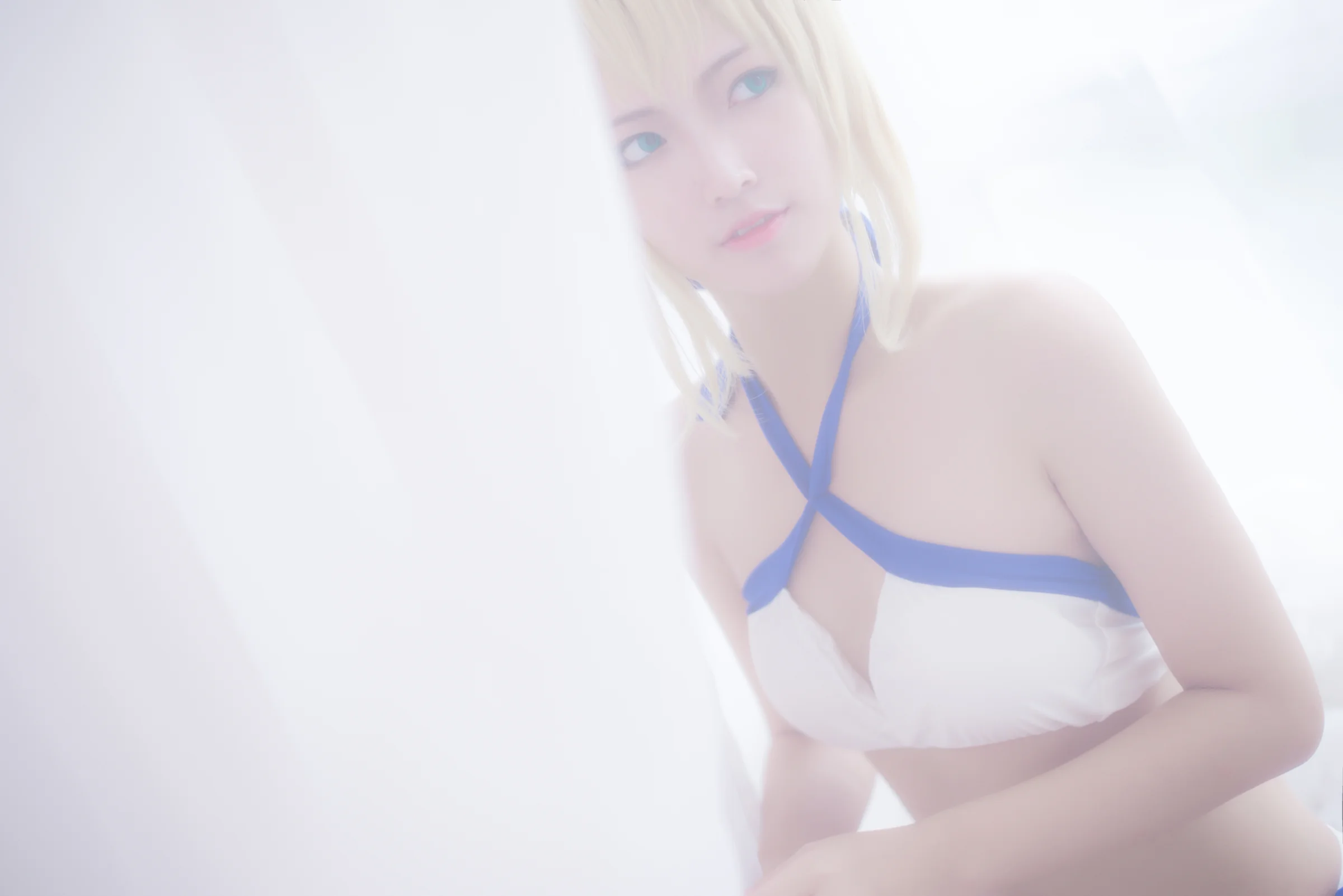 FGO 阿尔托莉亚泳装ver.COS写真