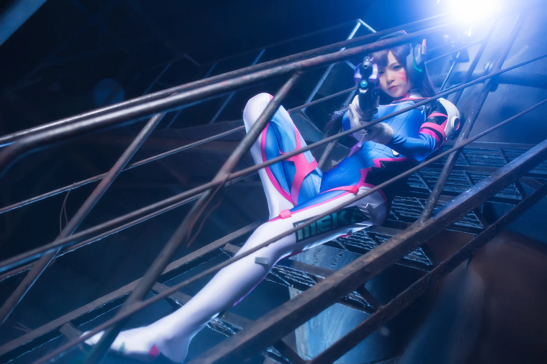 守望先锋 D.va 原皮 COS写真