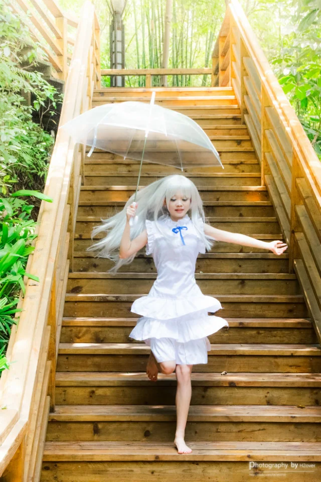 未闻花名面码COS写真