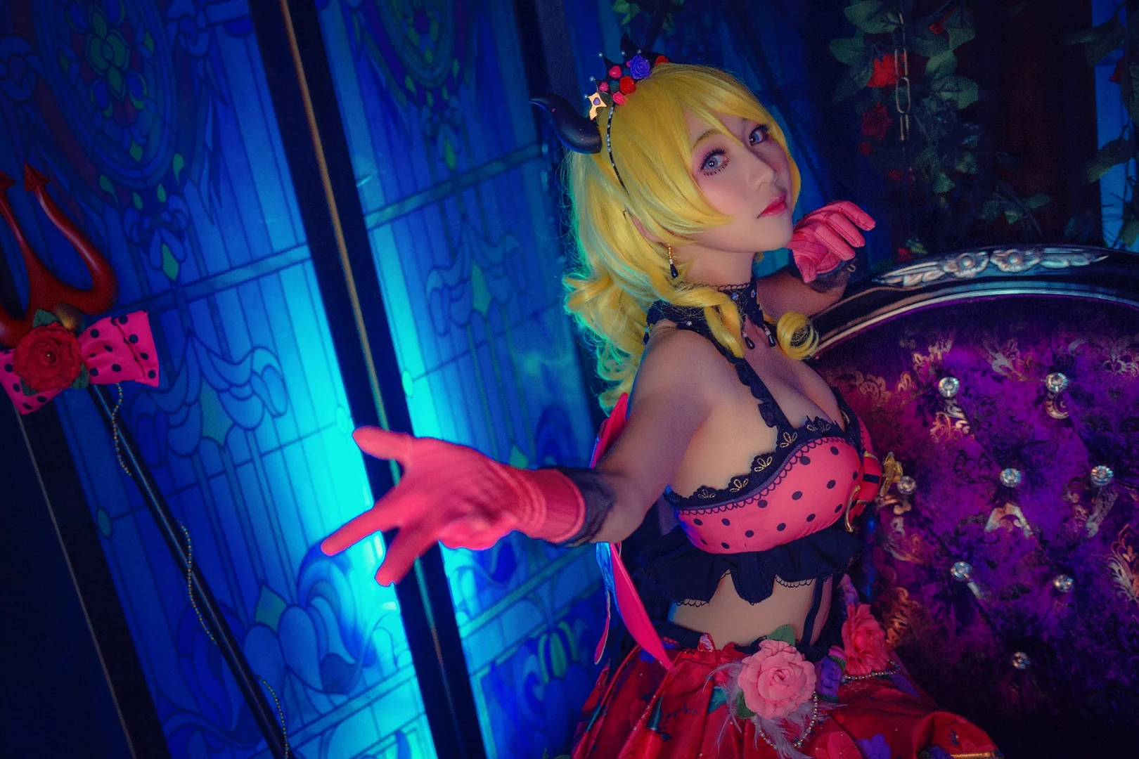 绘里小恶魔觉醒COS写真