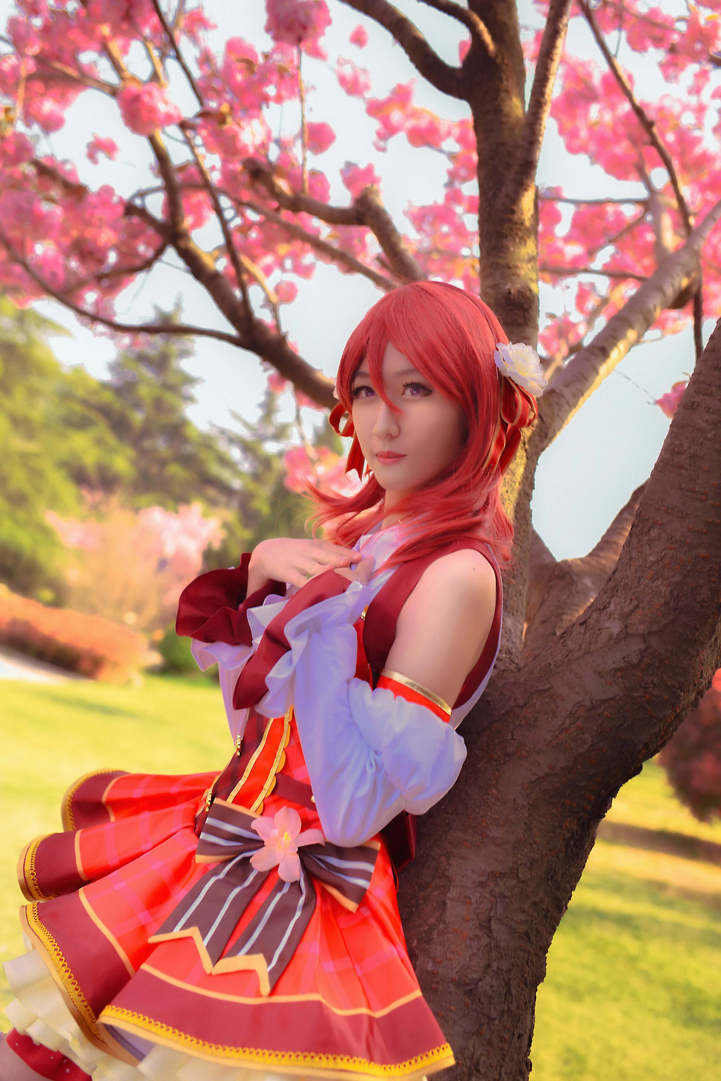lovelive西木野真姬COS写真，花海真美