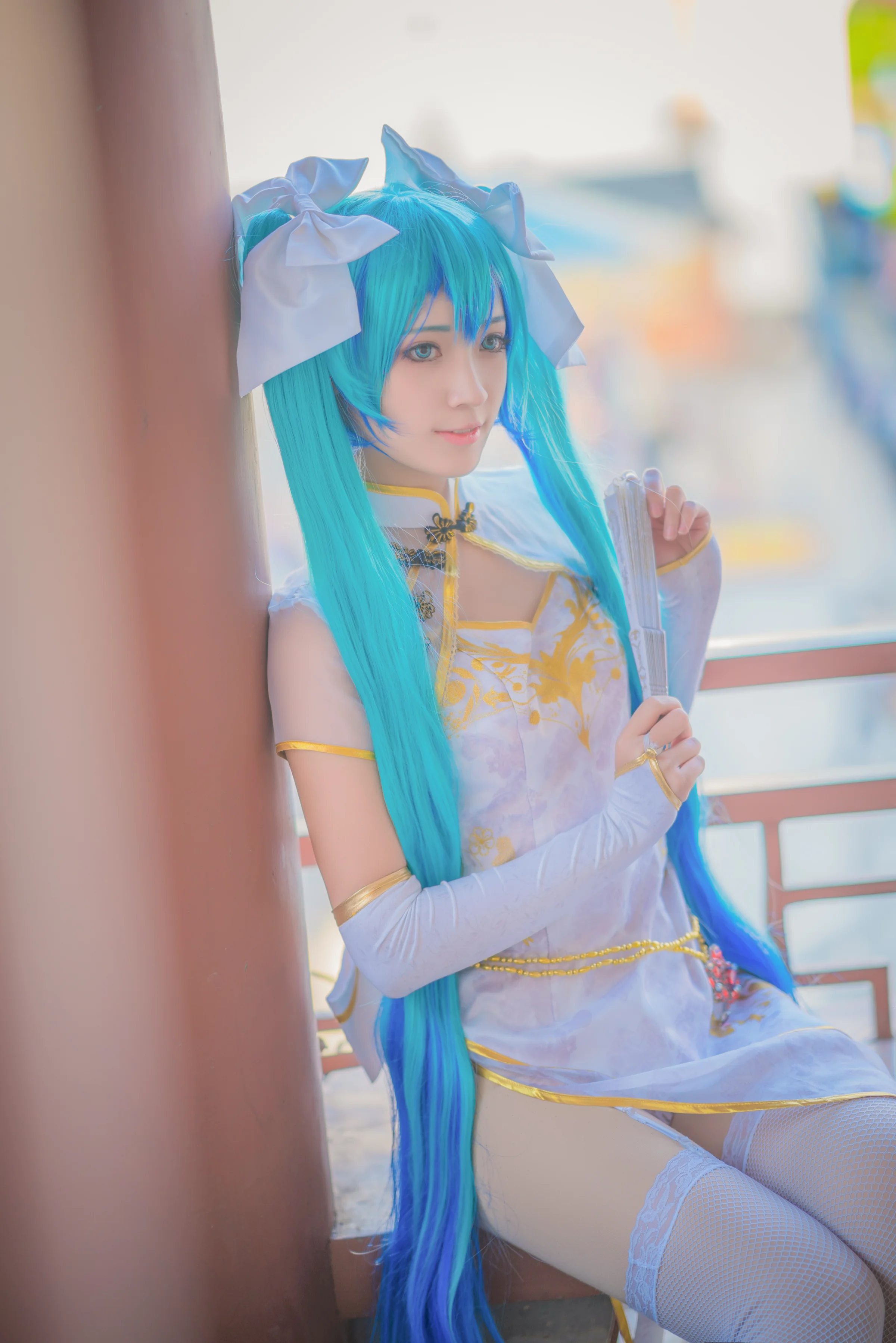 miku金丝雀COS写真