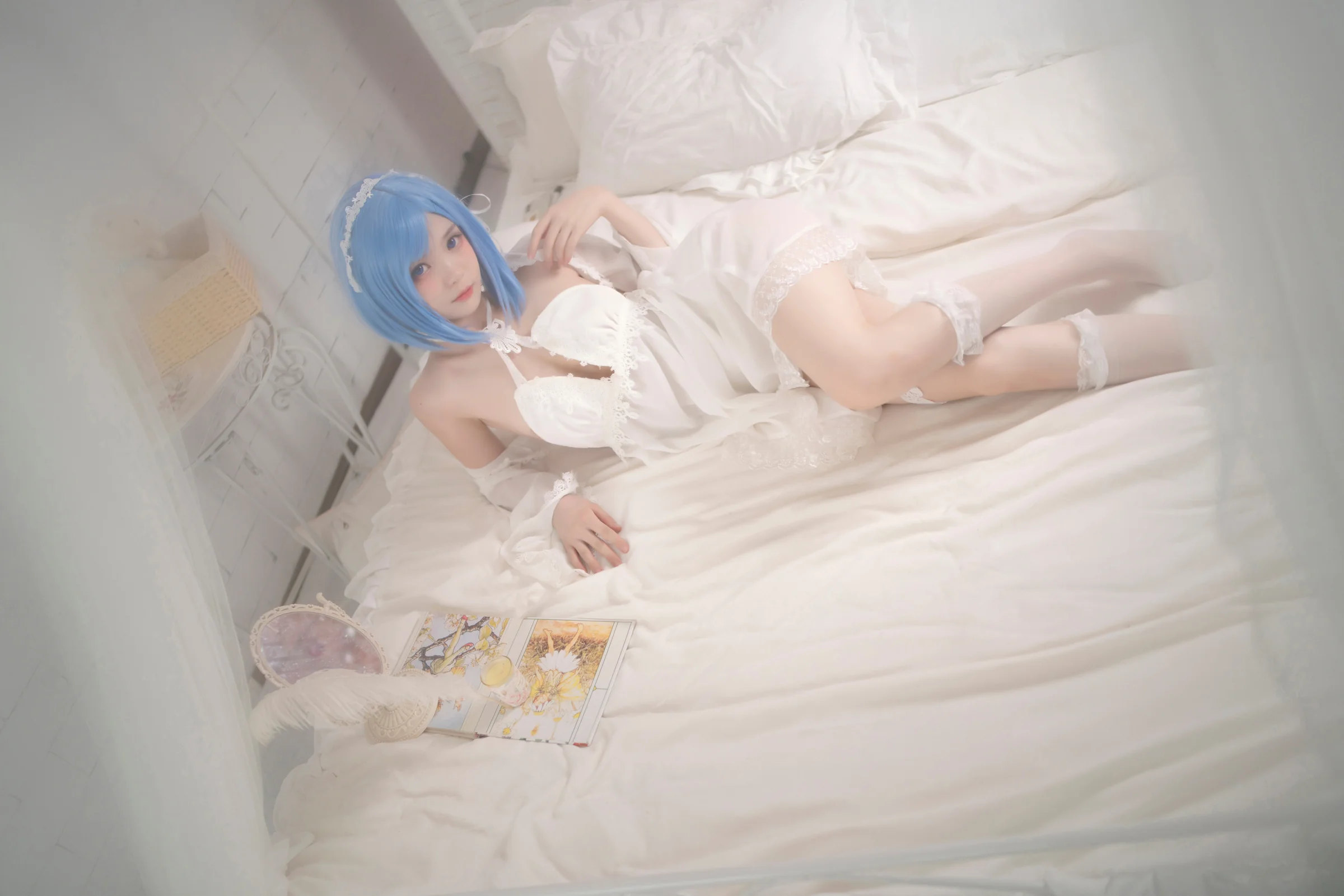 《碧蓝航线》恰巴耶夫睡衣COS写真