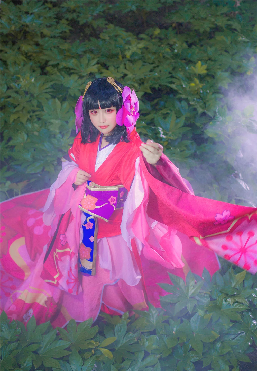 《阴阳师》 樱花妖 一个红眼病的小姐姐｜高清图片集