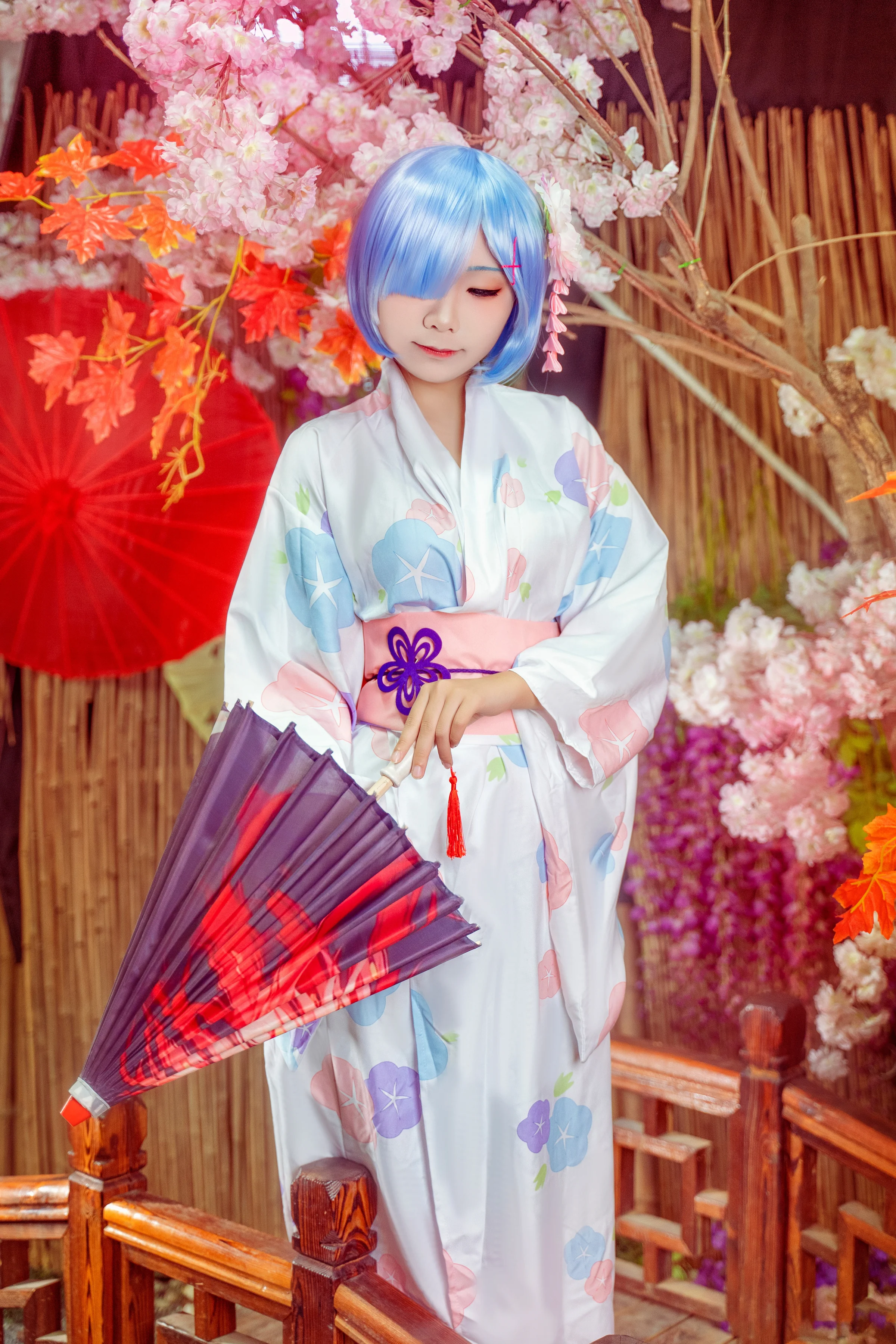 《从零开始的异世界》蕾姆浴衣COS写真