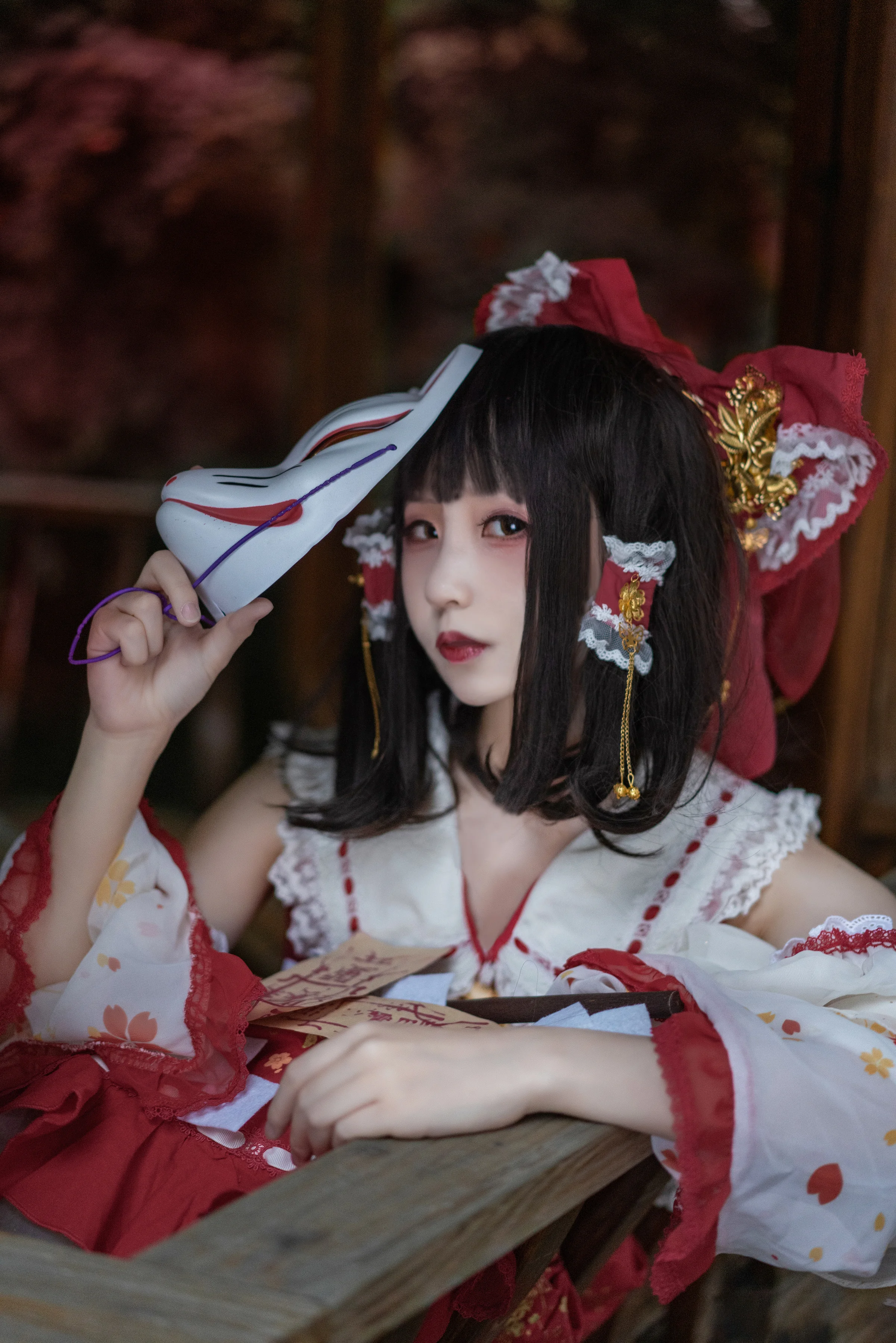 东方project博丽灵梦COS写真
