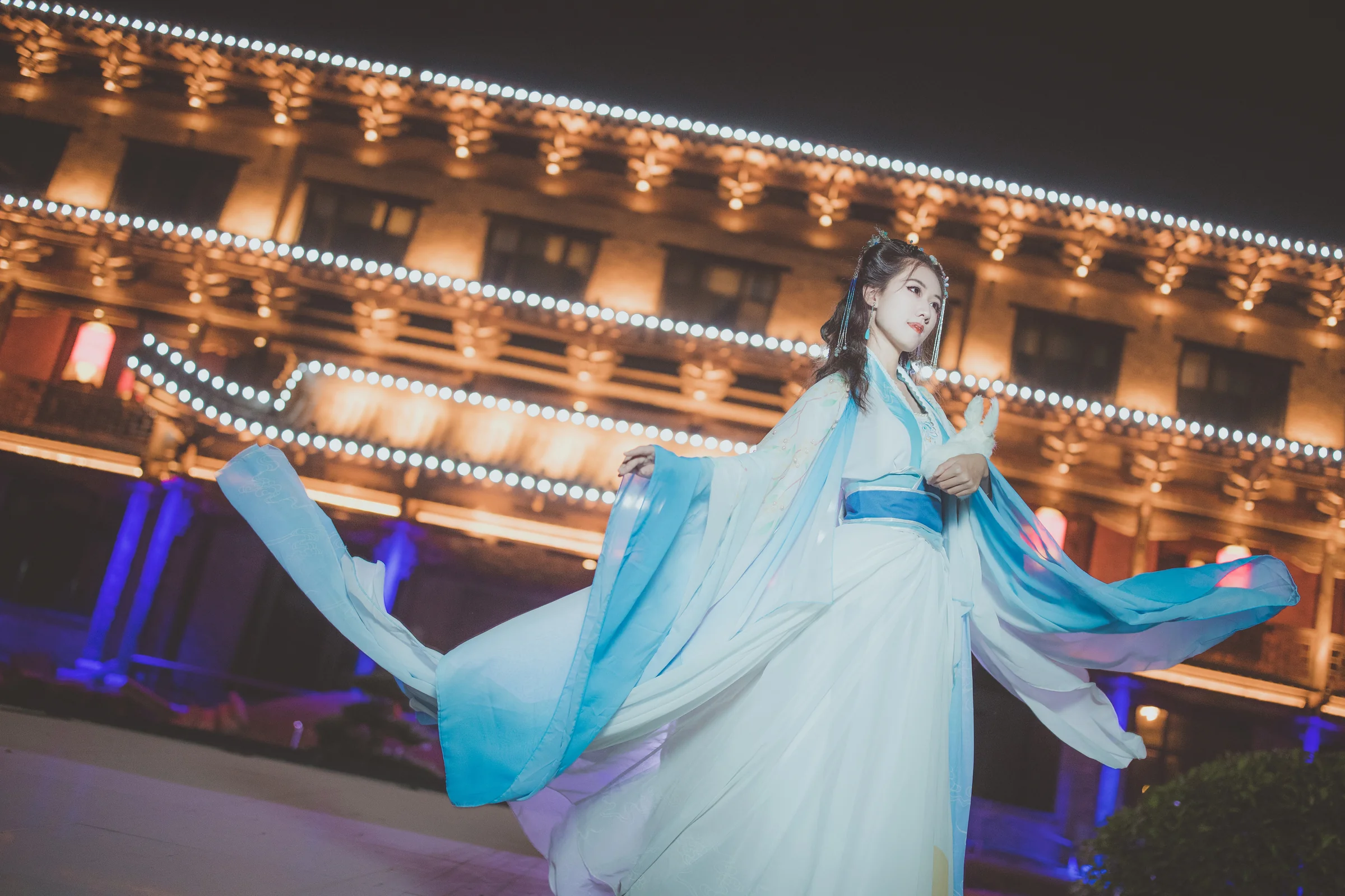 古风月拟人COS写真