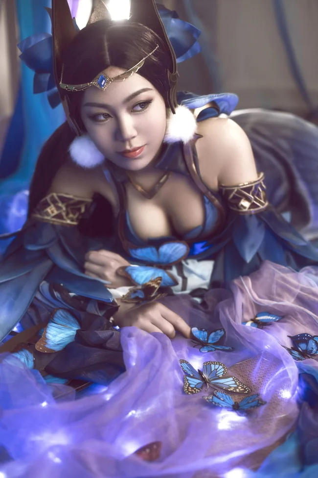 《夜蝶弥香》貂蝉蝴蝶梦COS写真