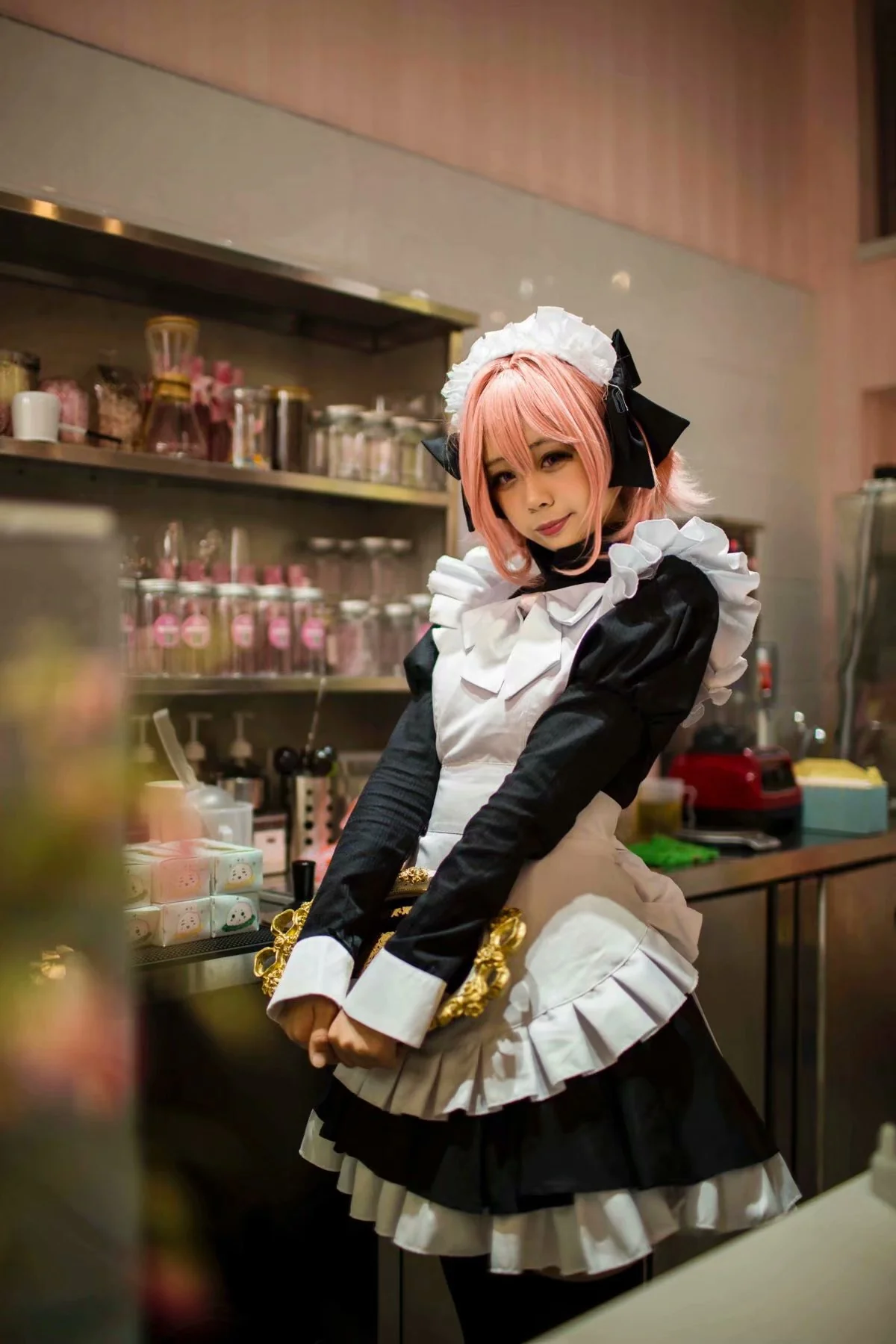 Fate/GrandOrder 阿斯托尔福 女仆COS写真