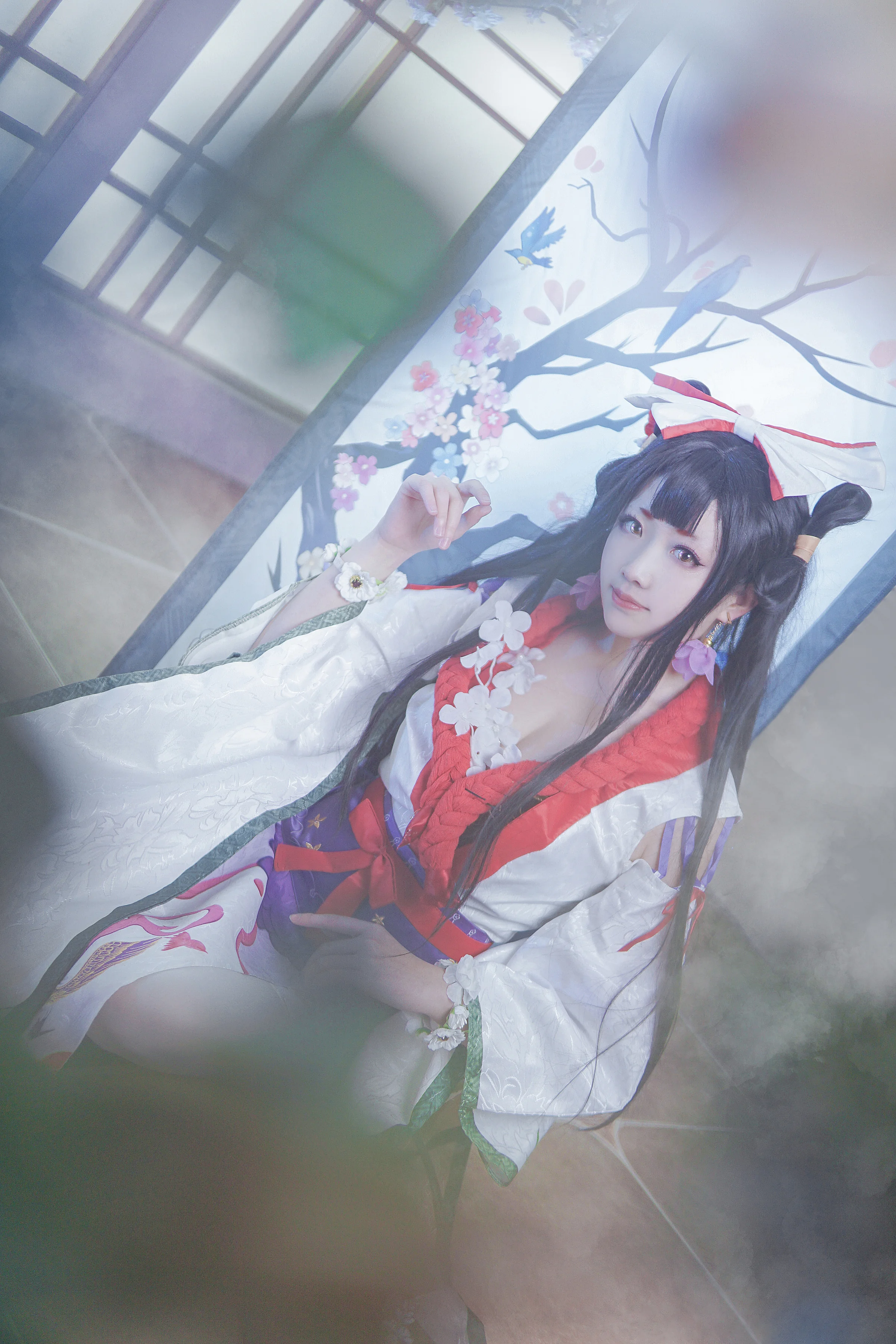 《阴阳师》花鸟卷COS写真 ，痴人说着梦，都道情之所钟