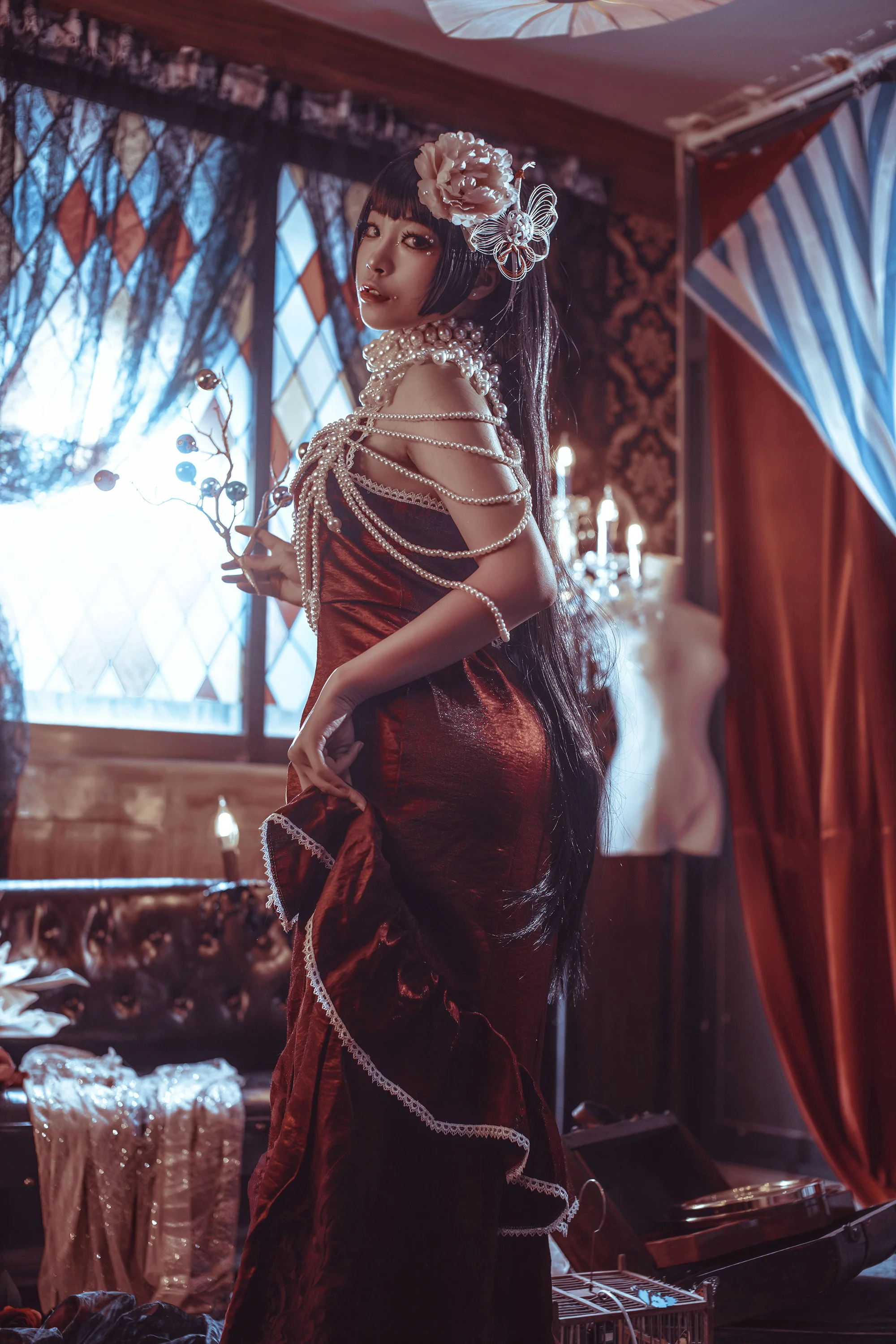 《东方Project》蓬莱山辉夜COS写真