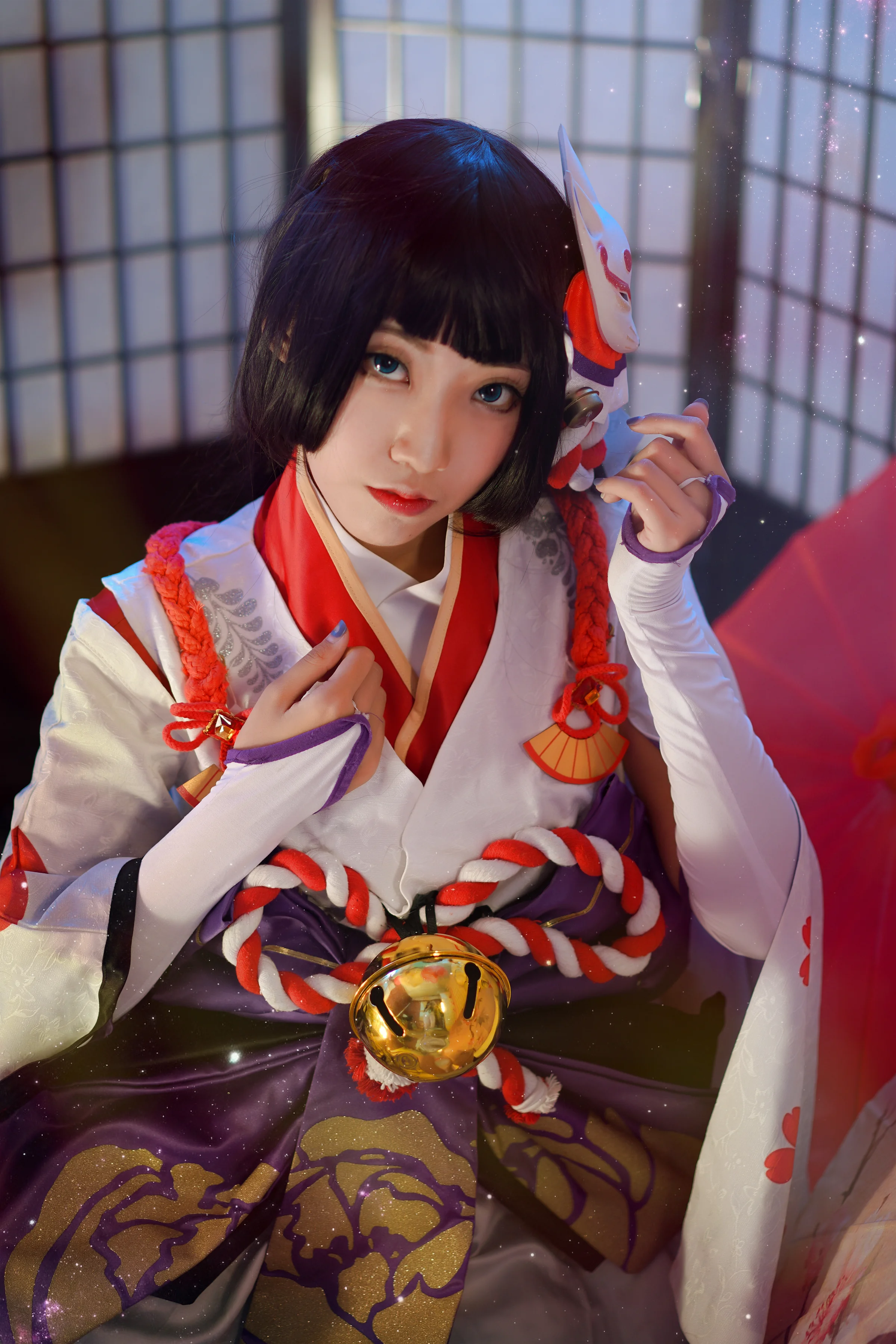 阴阳师雪女月见之樱COS写真