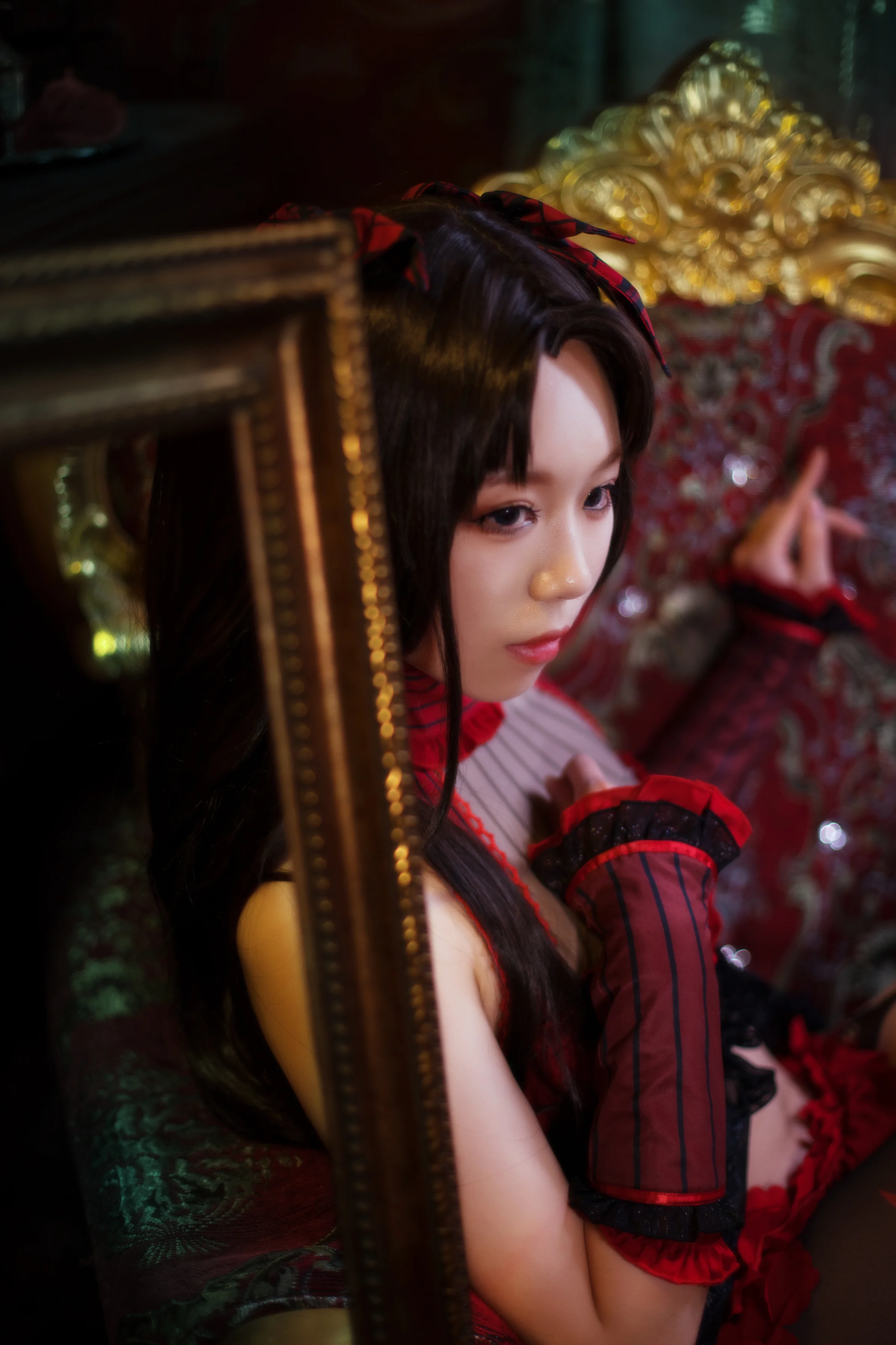 FATE 远坂凛COS写真 月之女王